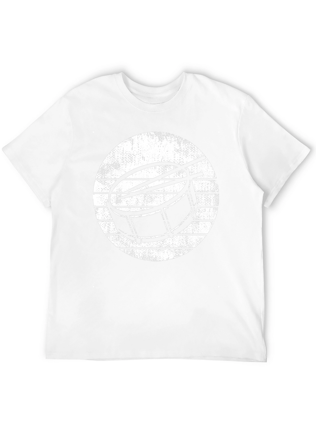 Drum Kit Graphic Tee - Black Cotton T-Shirt