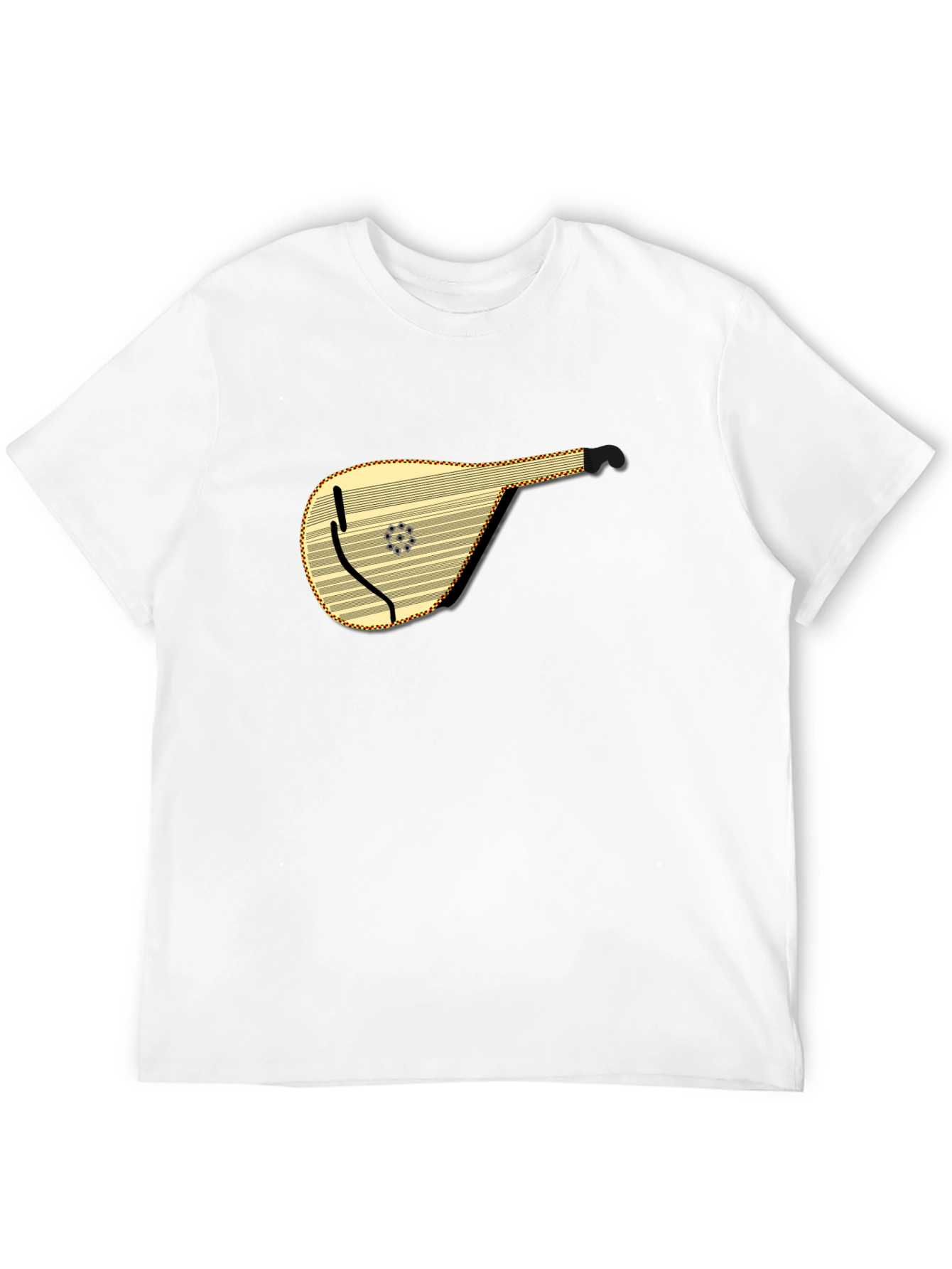 Bandura Graphic Tee - Black Cotton Shirt