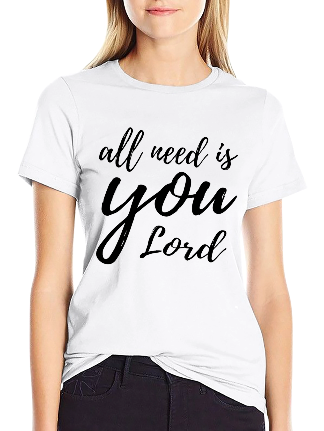All I Need Is You Lord Black T-Shirt