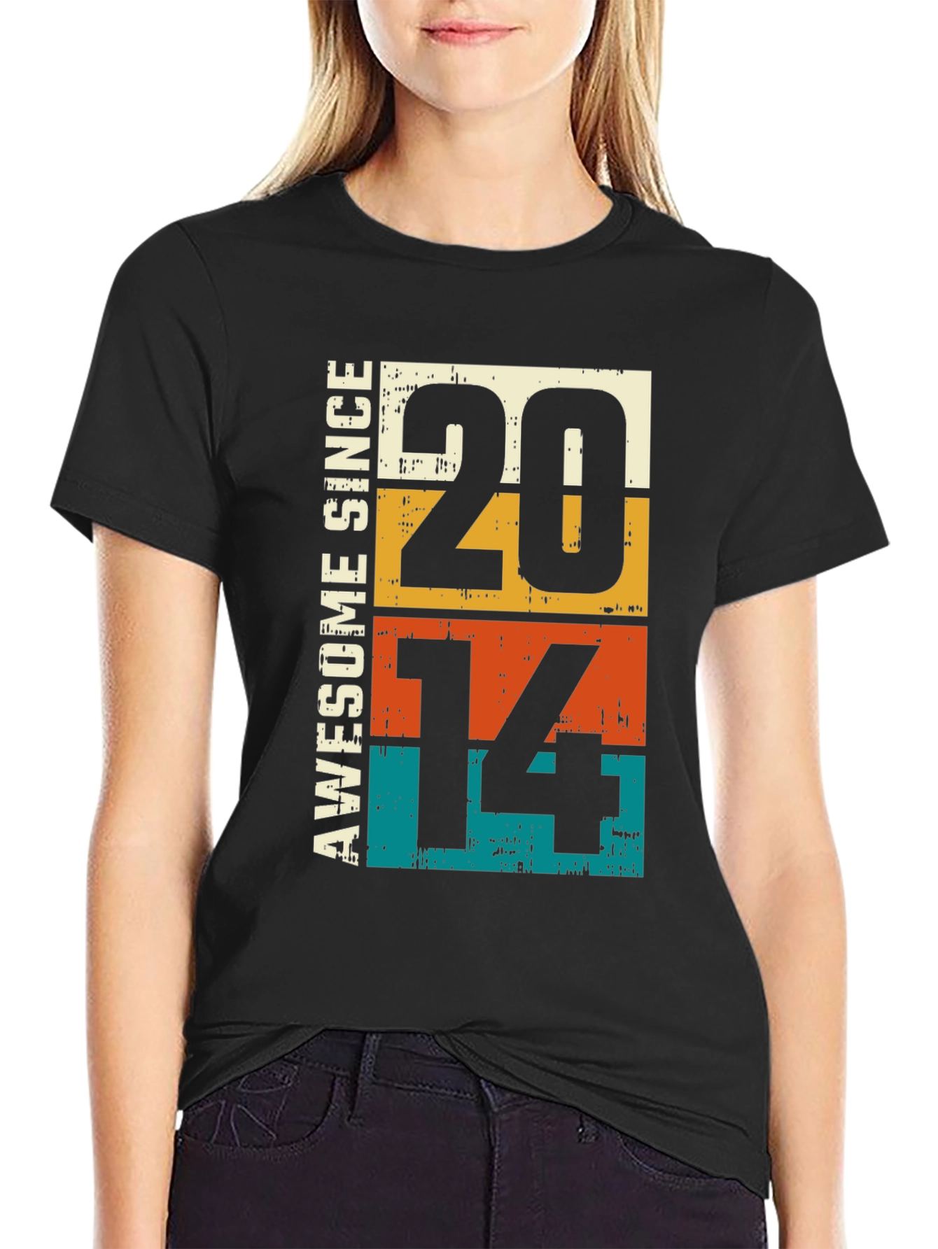 Awesome Since 2014 Graphic T-Shirt