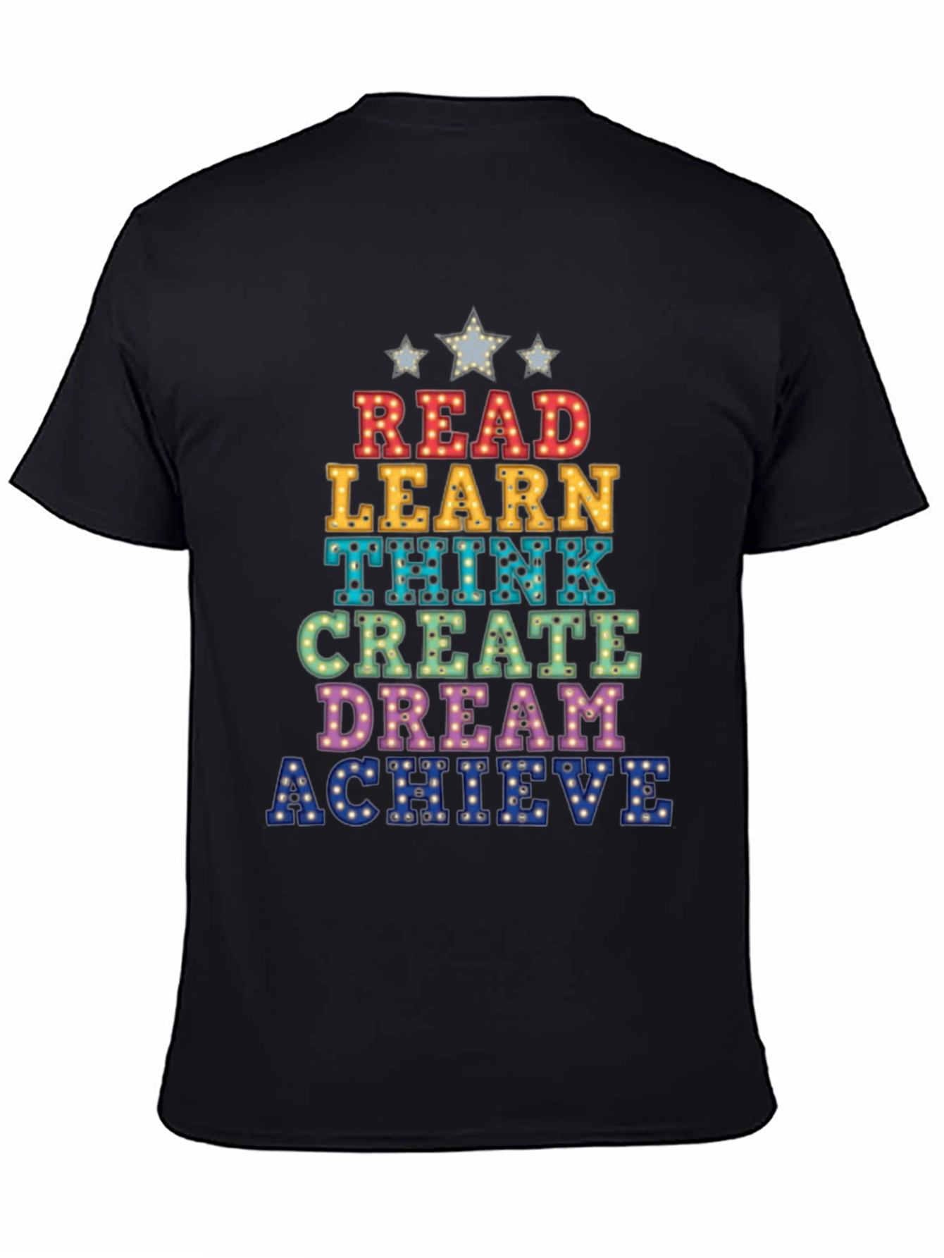 Read Learn Think Graphic Tee