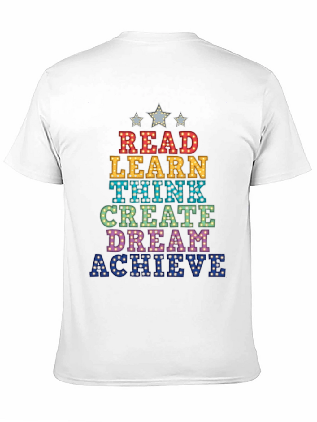 Read Learn Think Graphic Tee