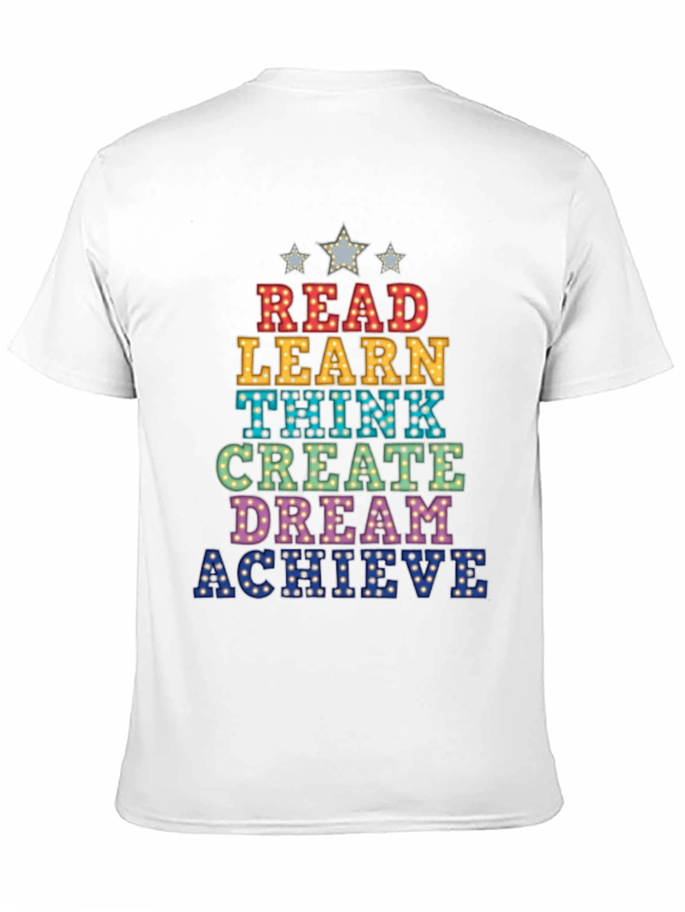 Read Learn Think Graphic Tee
