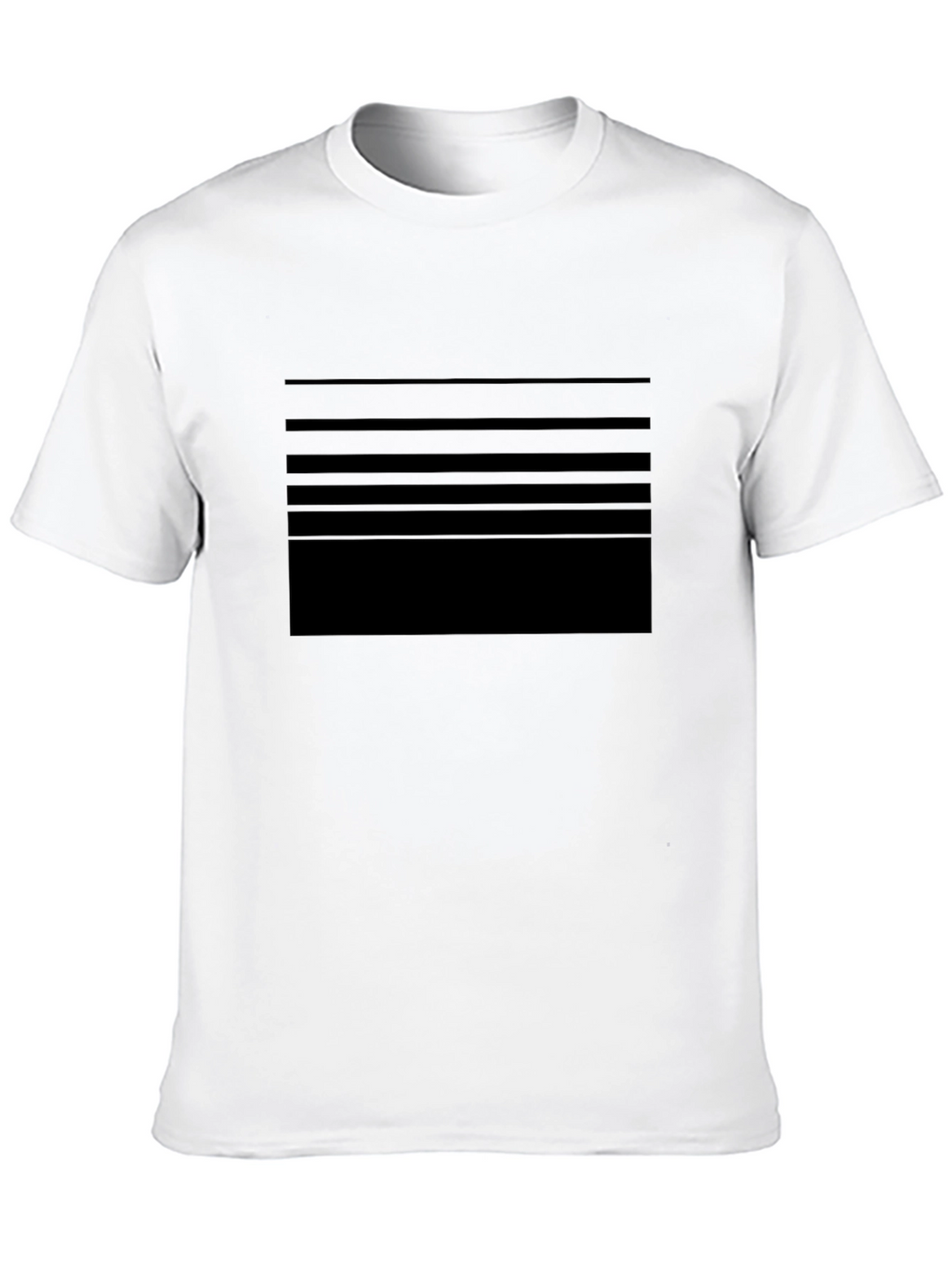 Striped Black T-Shirt - Modern Casual Style
