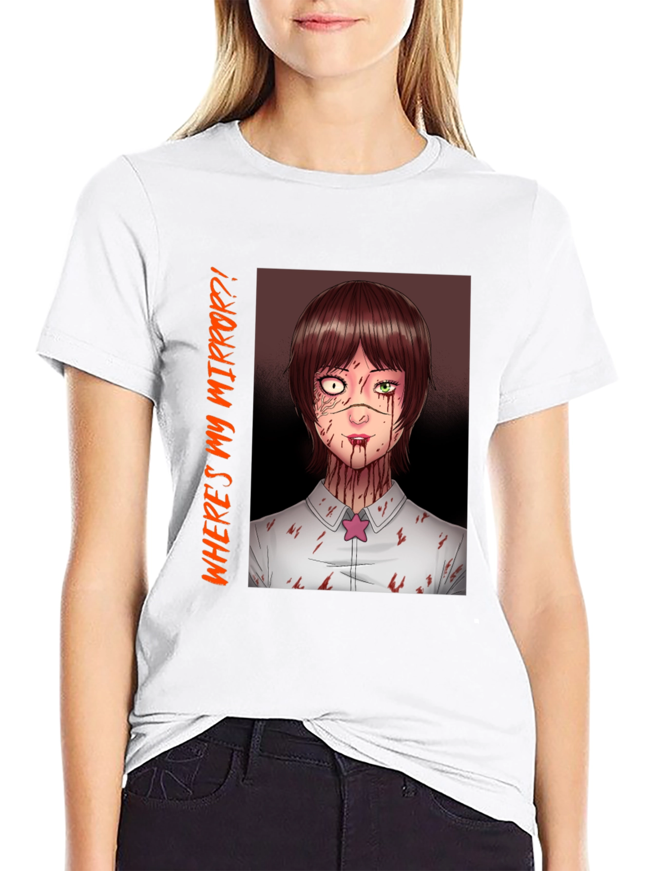 Junji Ito Inspired Horror T-Shirt