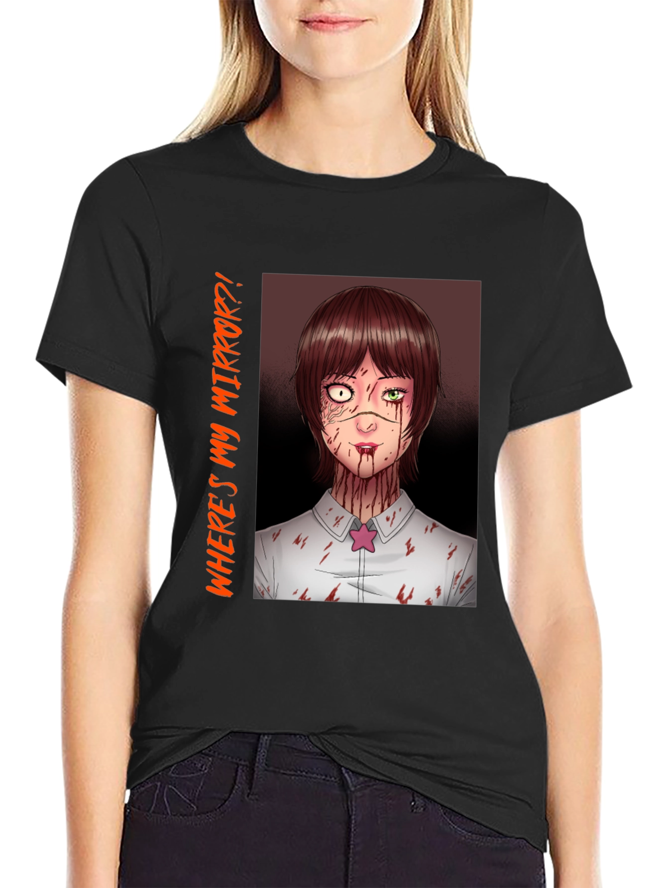 Junji Ito Inspired Horror T-Shirt