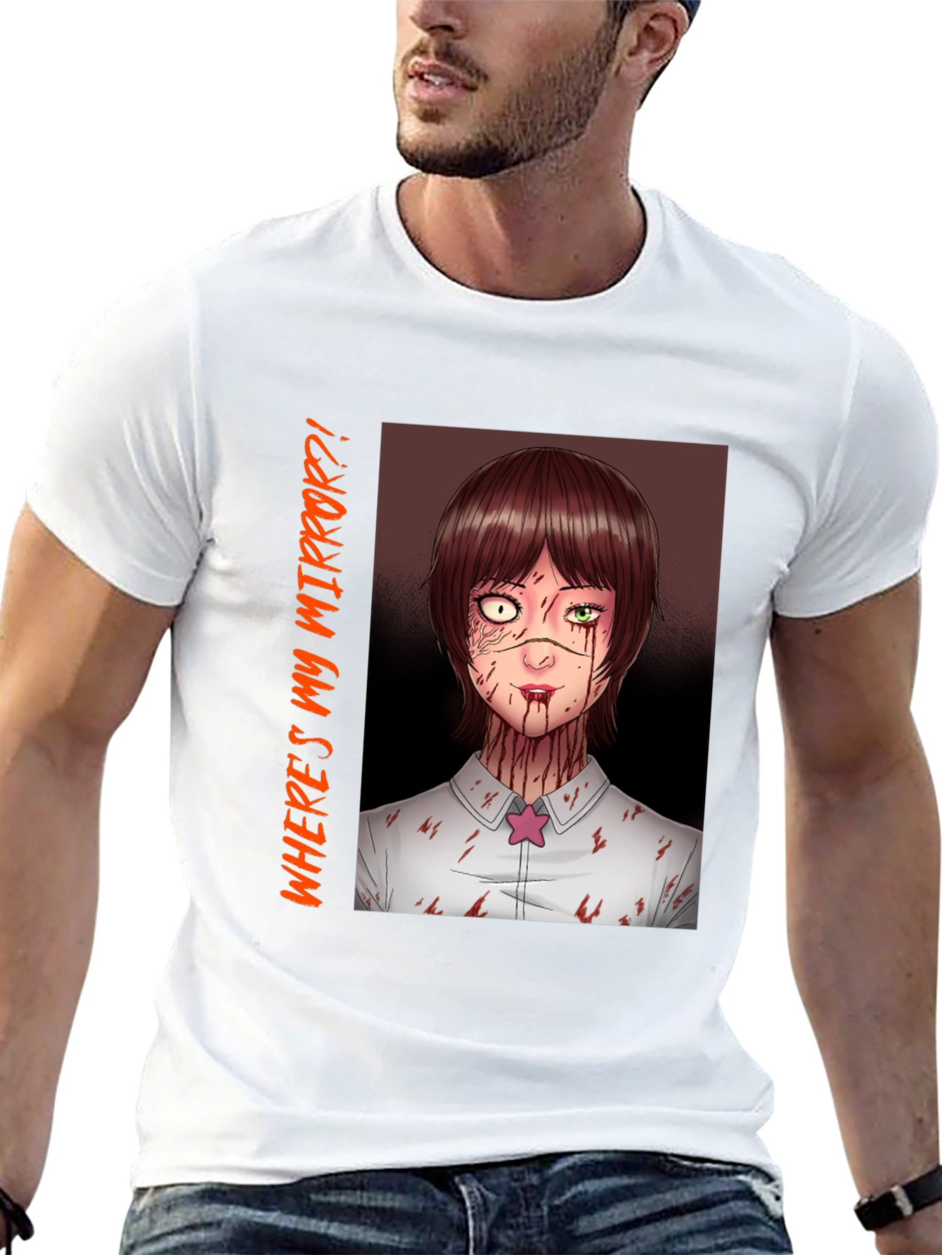 Junji Ito Inspired Horror T-Shirt