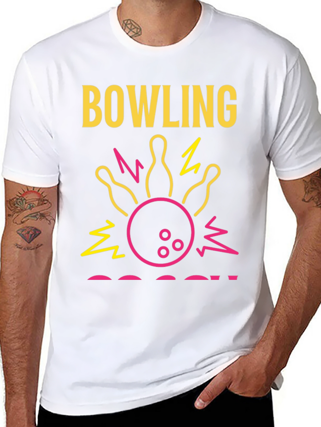 Bowling Graphic Tee - Strike Edition