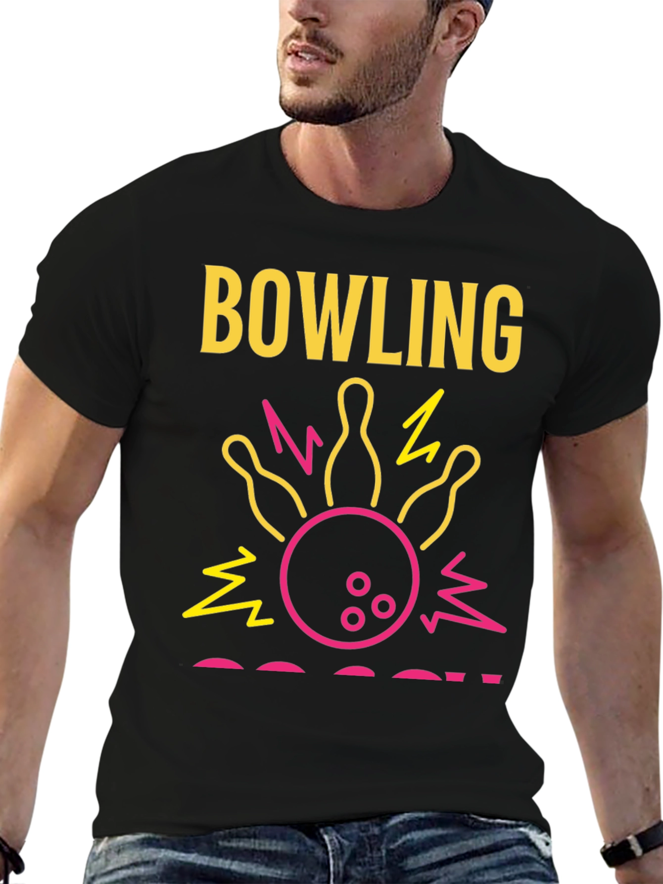 Bowling Graphic Tee - Strike Edition