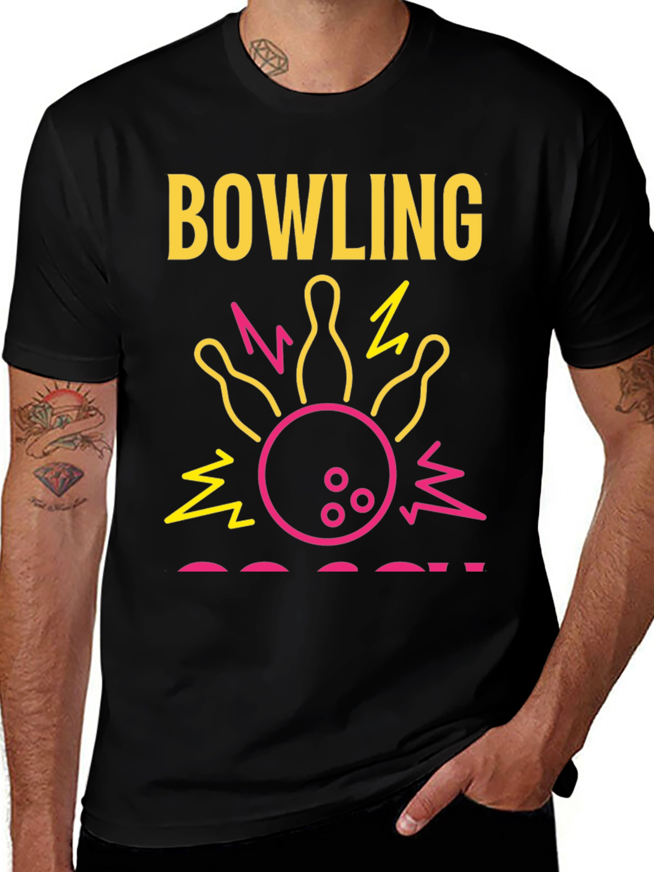 Bowling Graphic Tee - Strike Edition