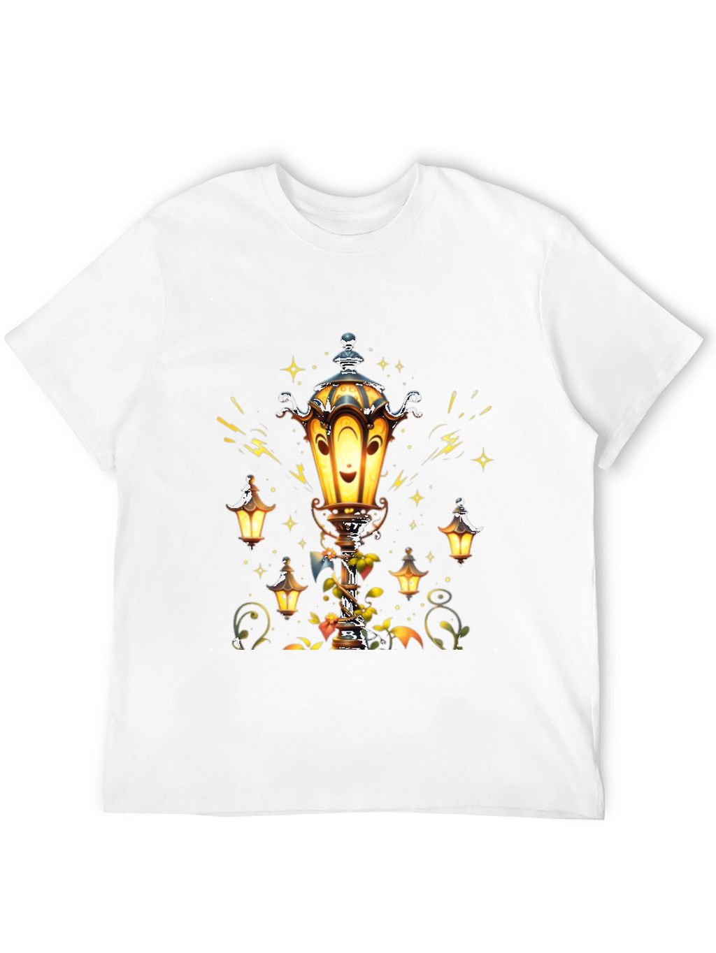 Whimsical Lantern T-Shirt - Glow with Style