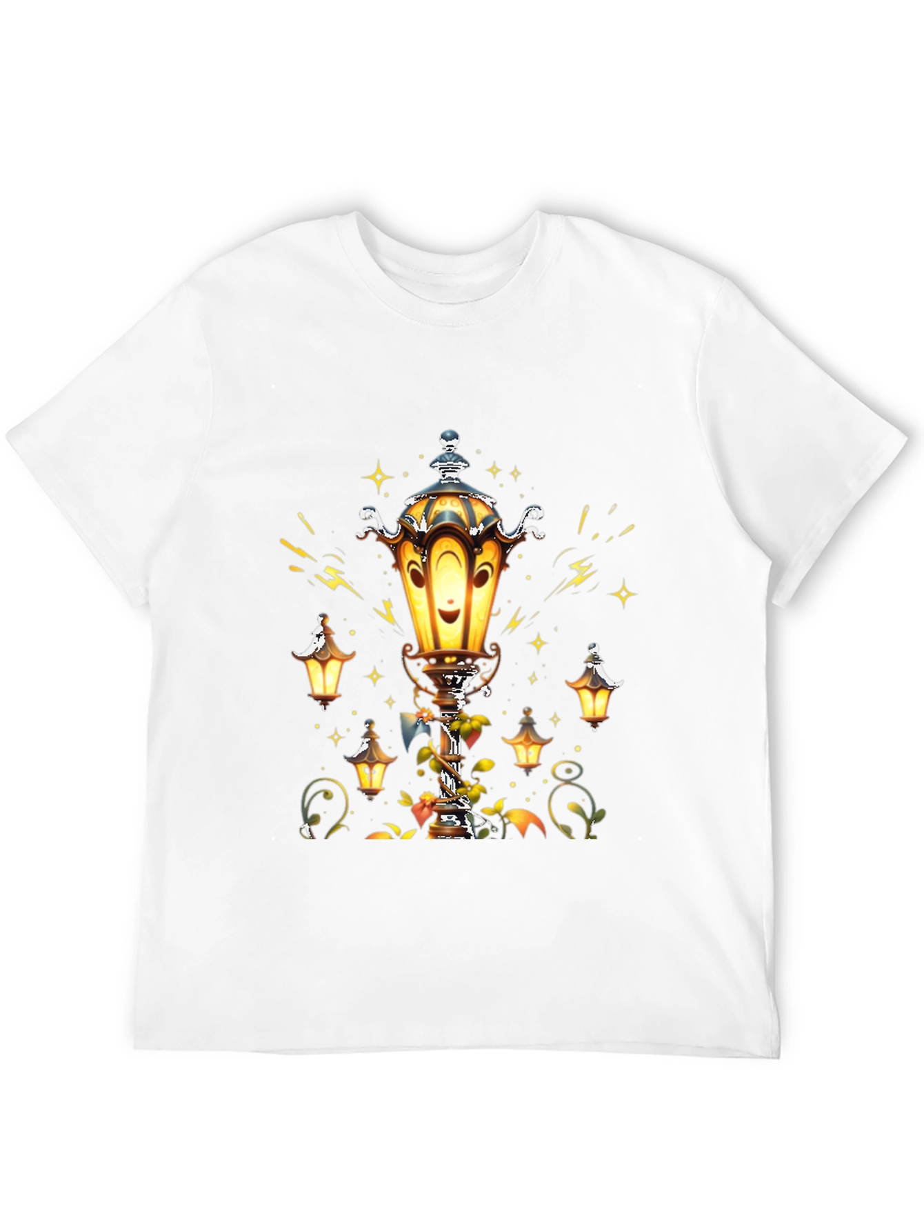 Whimsical Lantern T-Shirt - Glow with Style