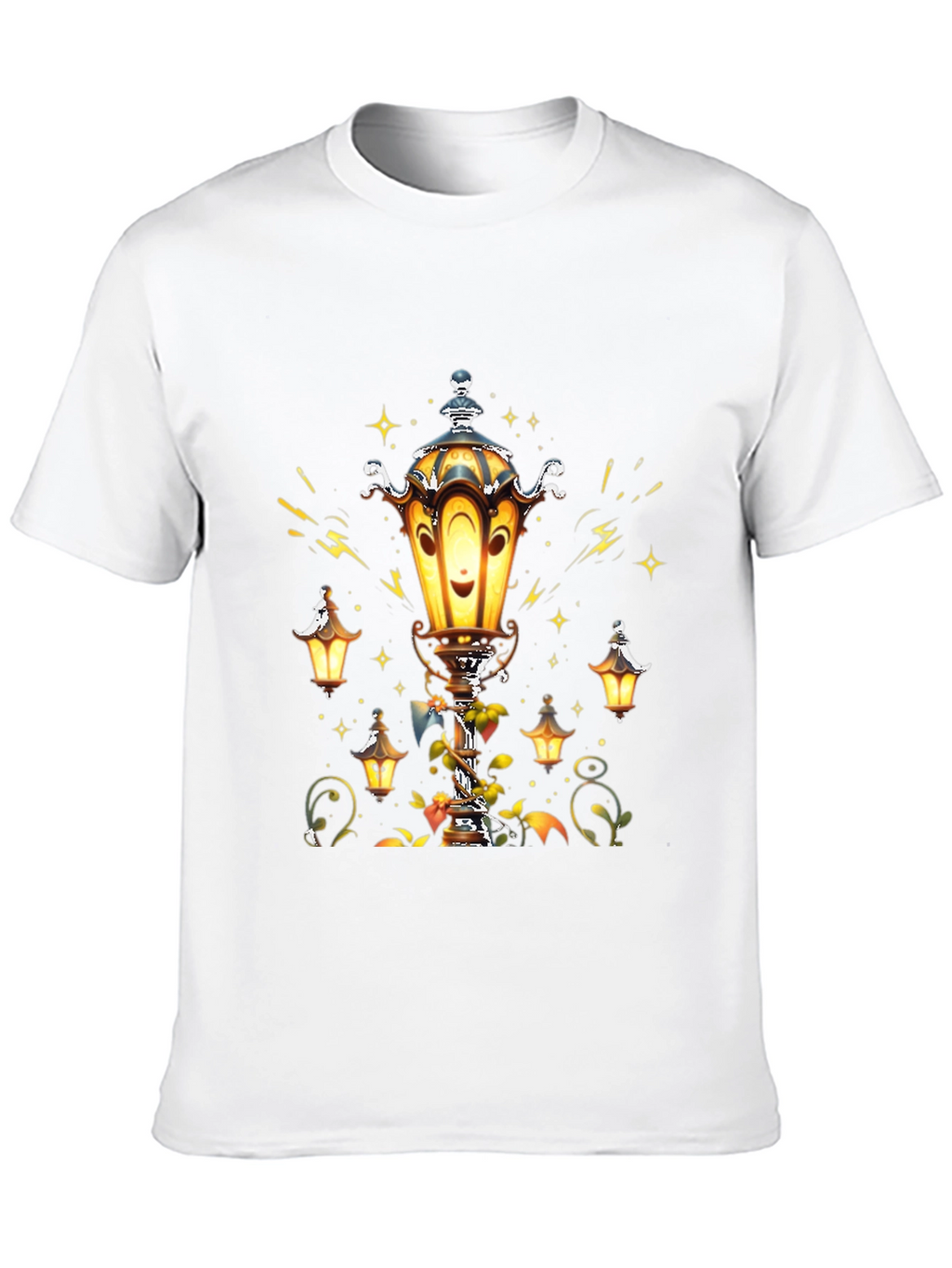 Whimsical Lantern T-Shirt - Glow with Style