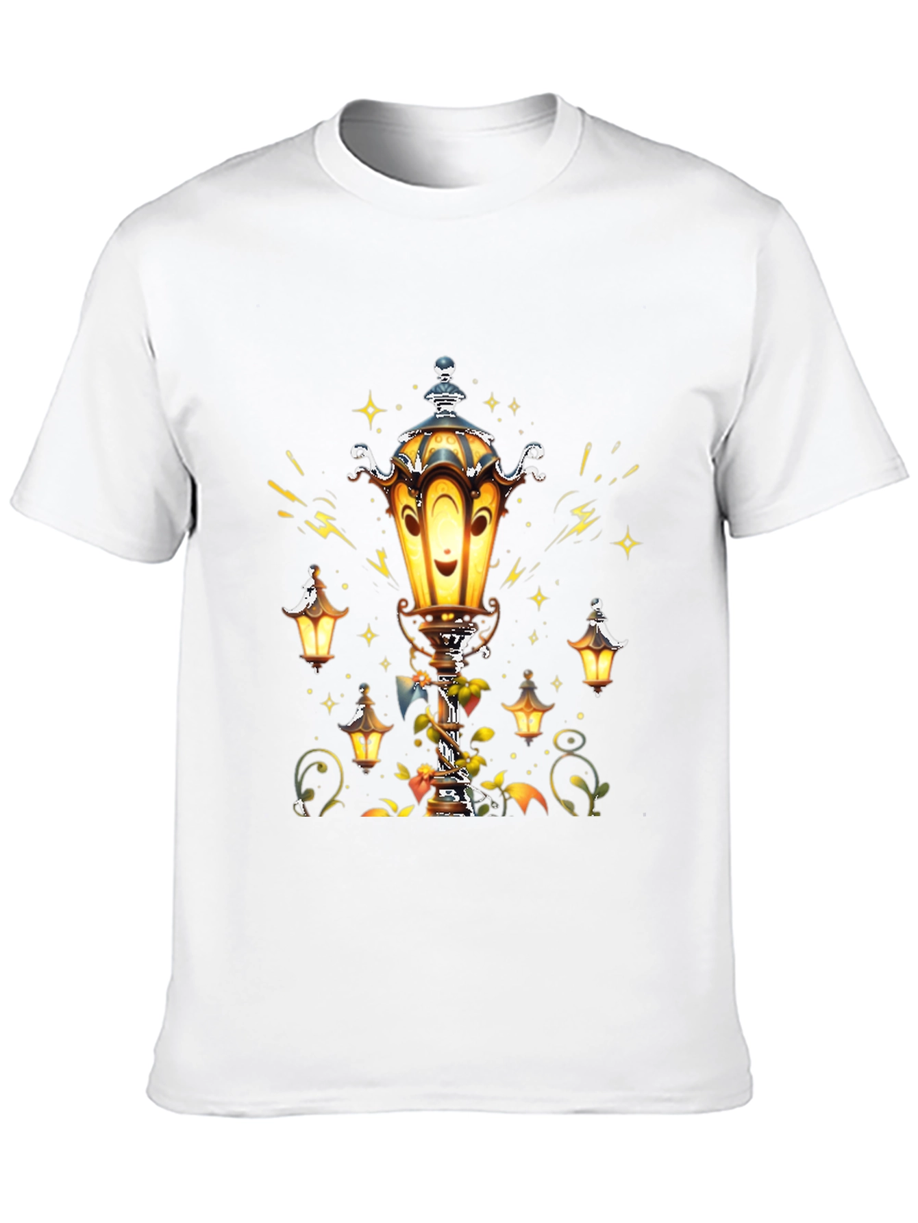 Whimsical Lantern T-Shirt - Glow with Style