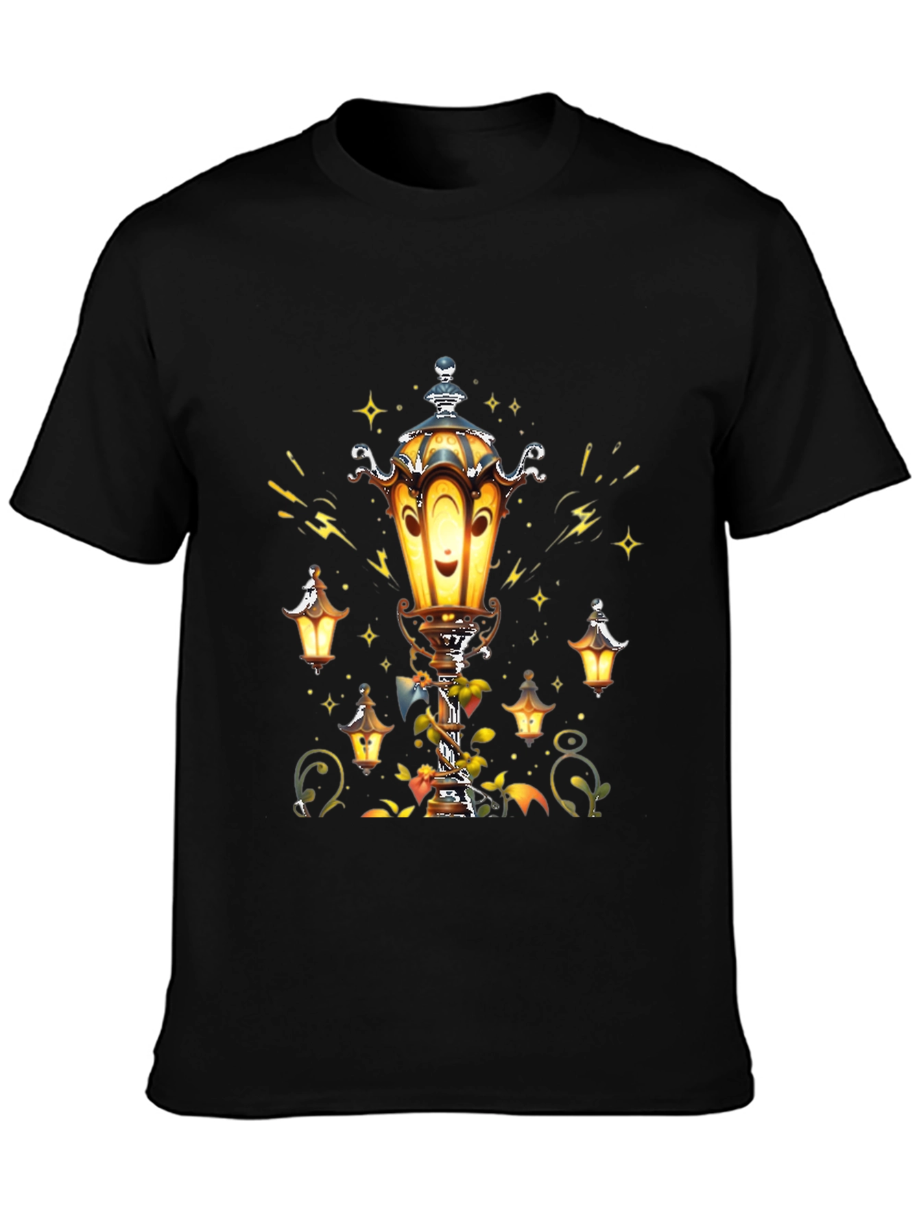 Whimsical Lantern T-Shirt - Glow with Style