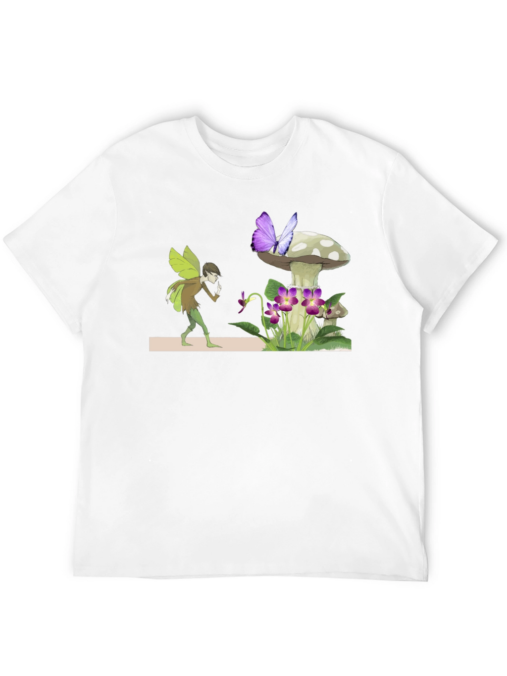 Fairy & Butterfly Graphic T-Shirt