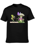Fairy & Butterfly Graphic T-Shirt