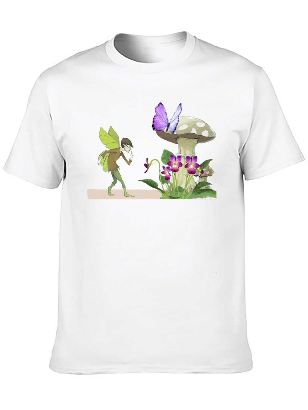 Fairy & Butterfly Graphic T-Shirt