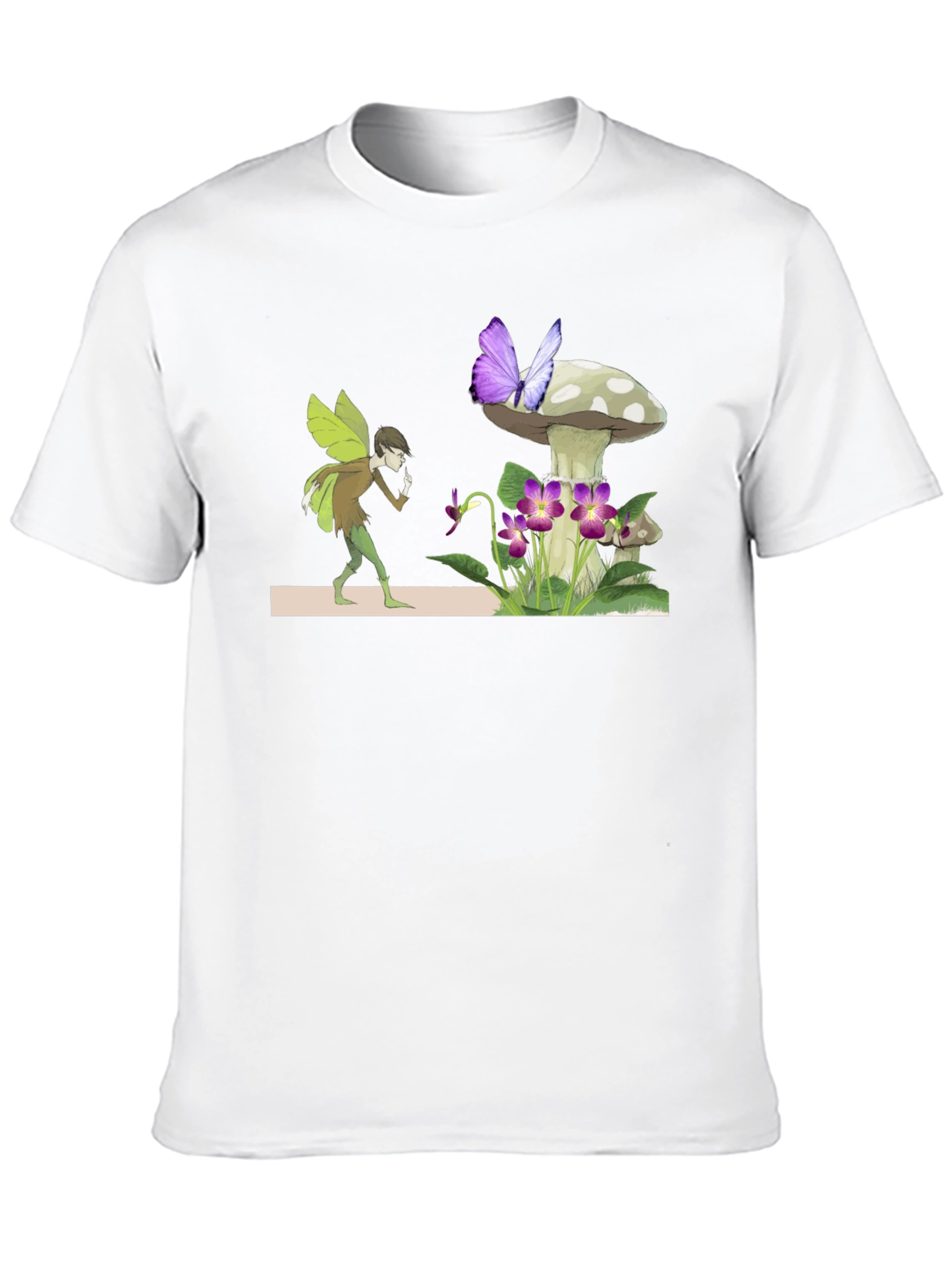 Fairy & Butterfly Graphic T-Shirt