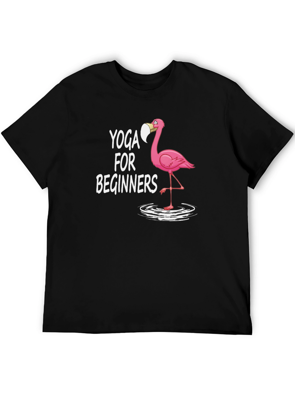 Yoga For Beginners Flamingo T-Shirt