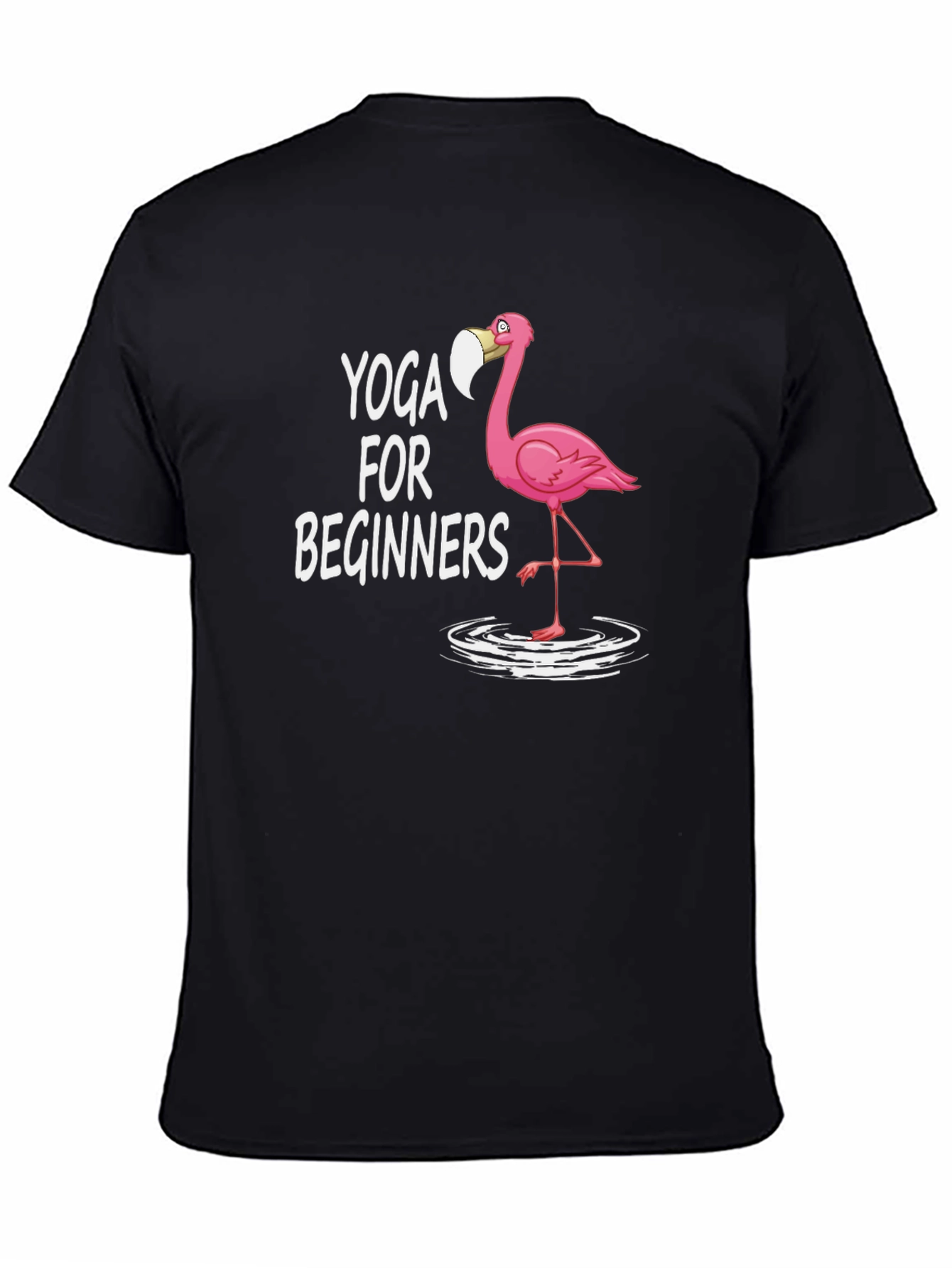Yoga For Beginners Flamingo T-Shirt