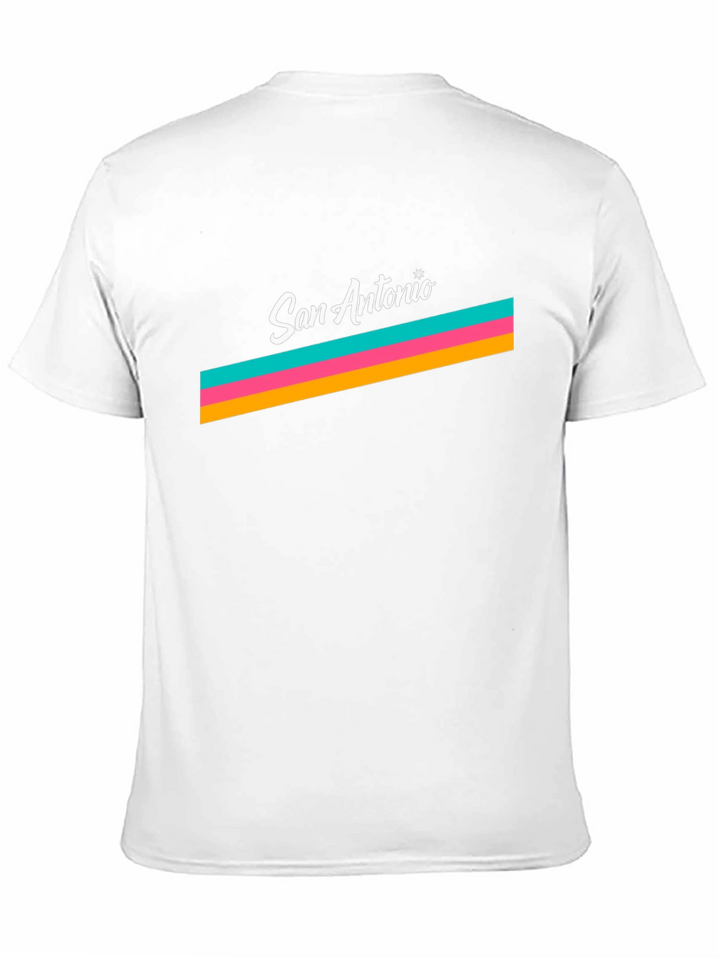 San Antonio Retro Stripe T-Shirt