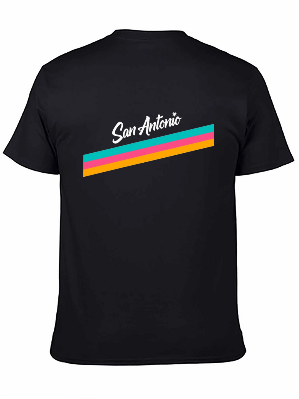 San Antonio Retro Stripe T-Shirt