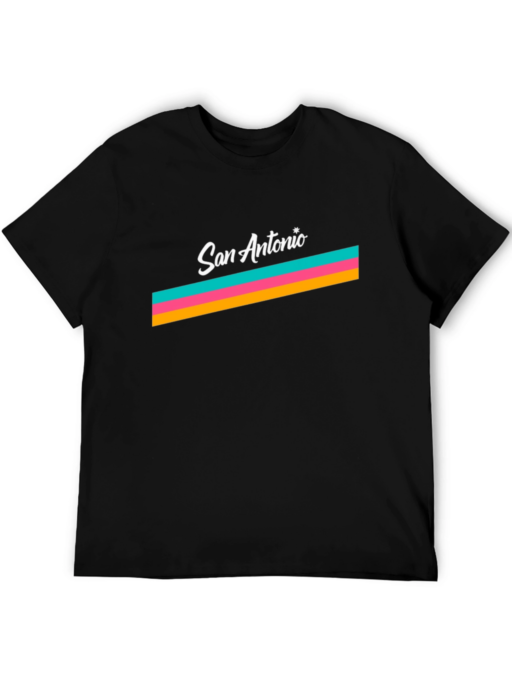 San Antonio Retro Stripe T-Shirt