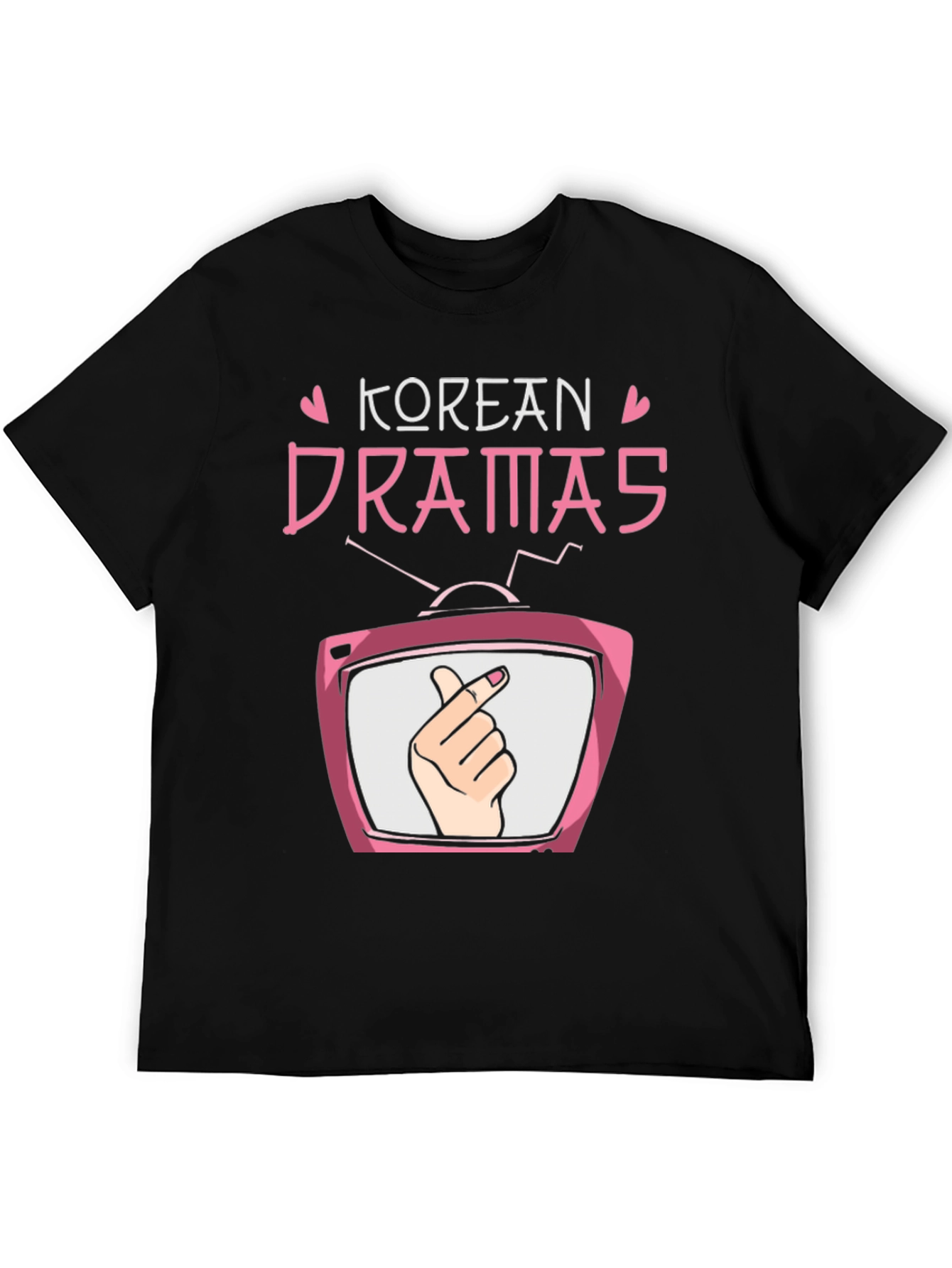 Korean Drama TV Heart T-Shirt - K-Drama Love Tee