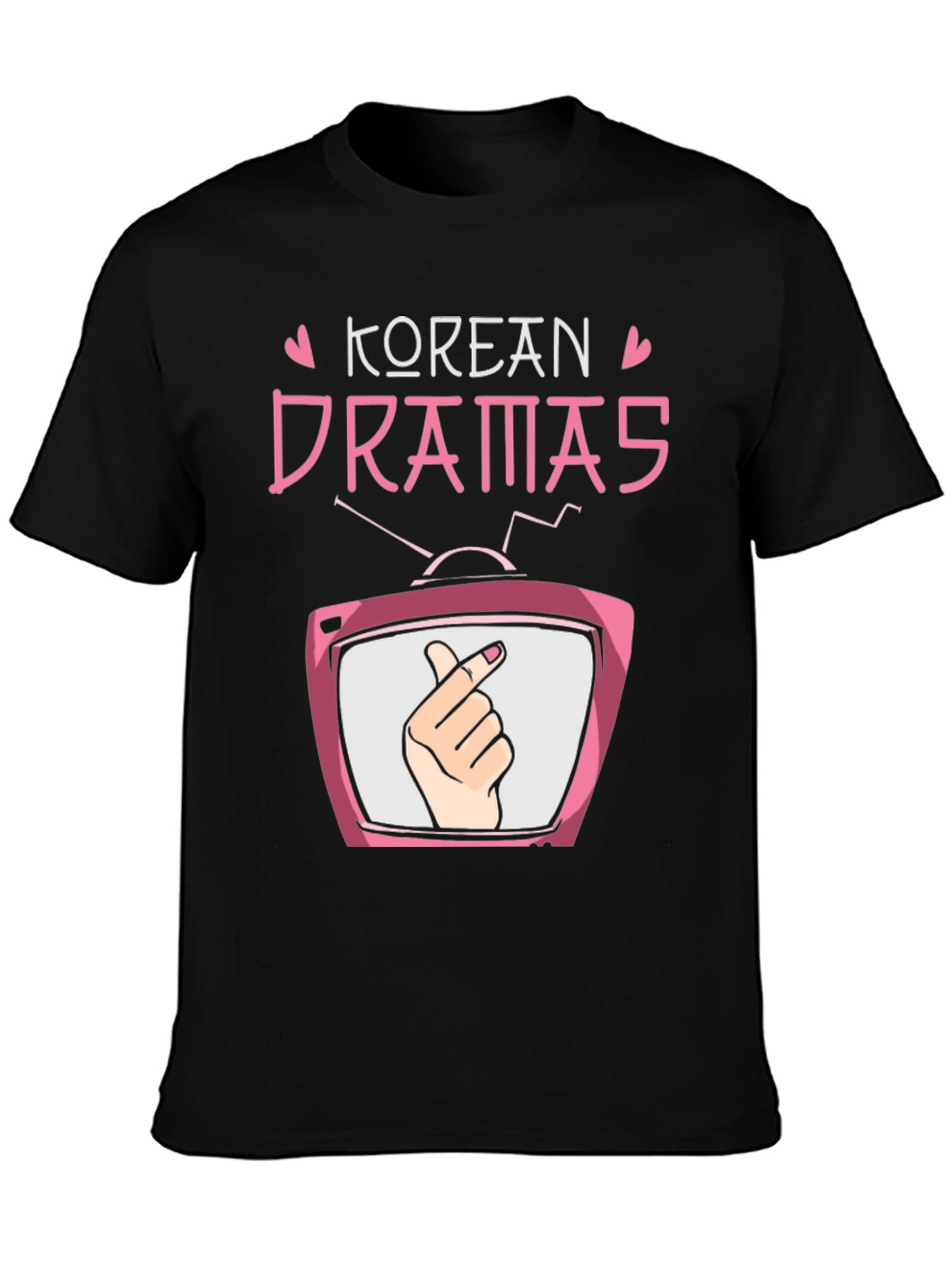 Korean Drama TV Heart T-Shirt - K-Drama Love Tee
