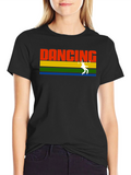 Retro Dancing T-Shirt - Groovy Vibes