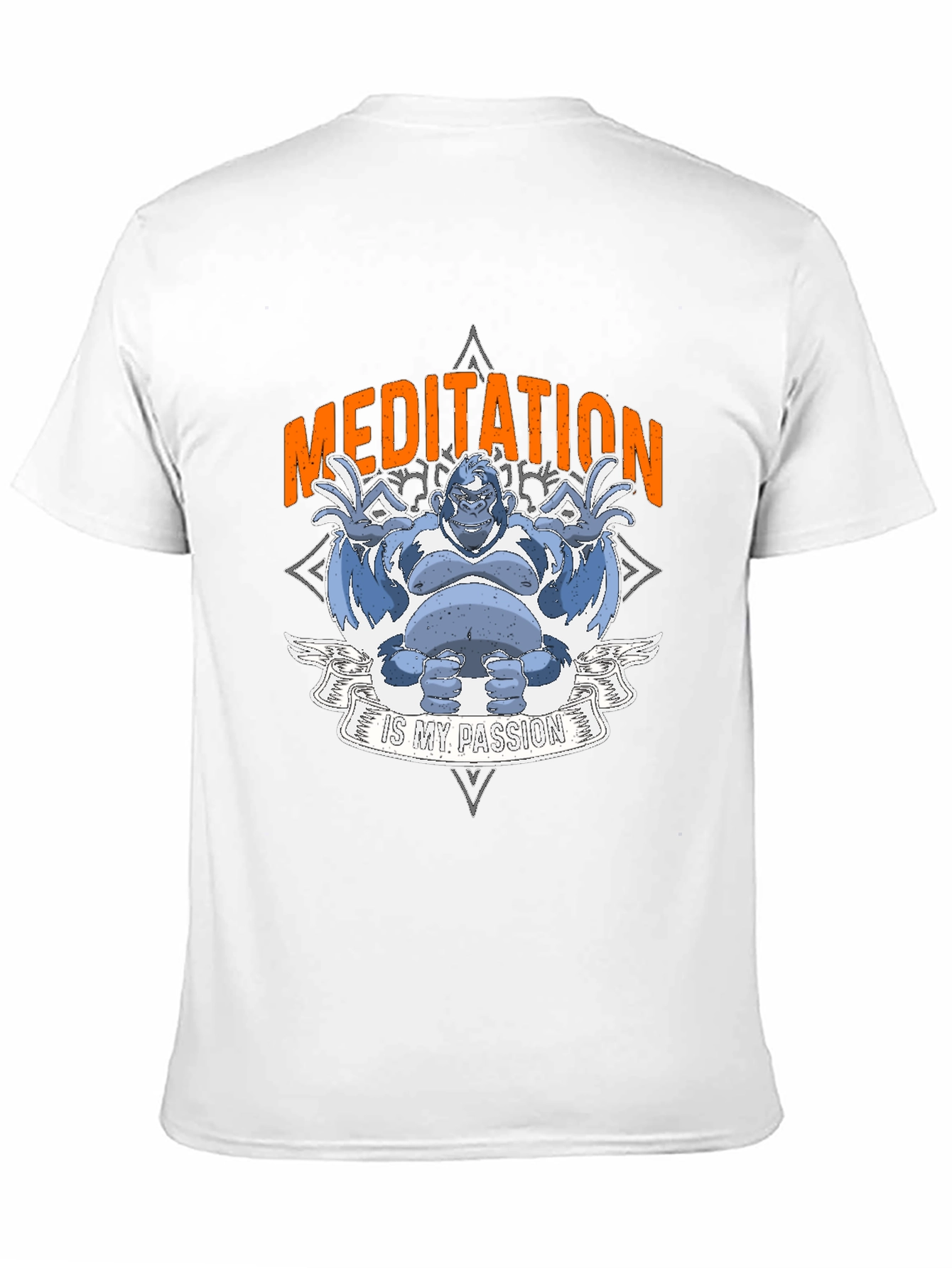 Meditation Gorilla T-Shirt: Find Your Zen