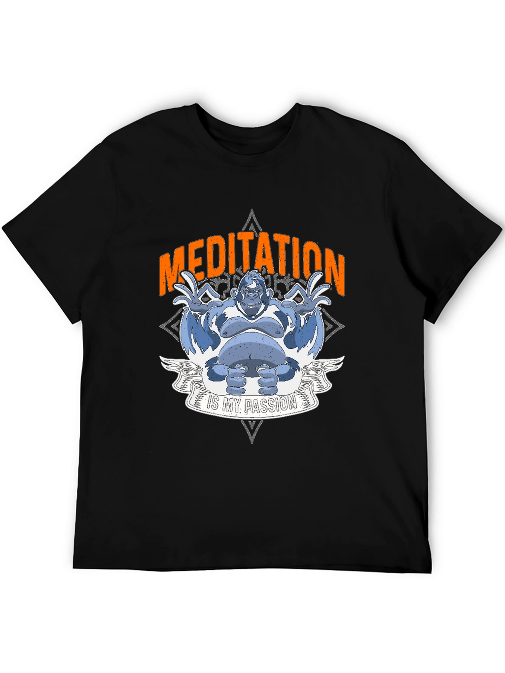 Meditation Gorilla T-Shirt: Find Your Zen