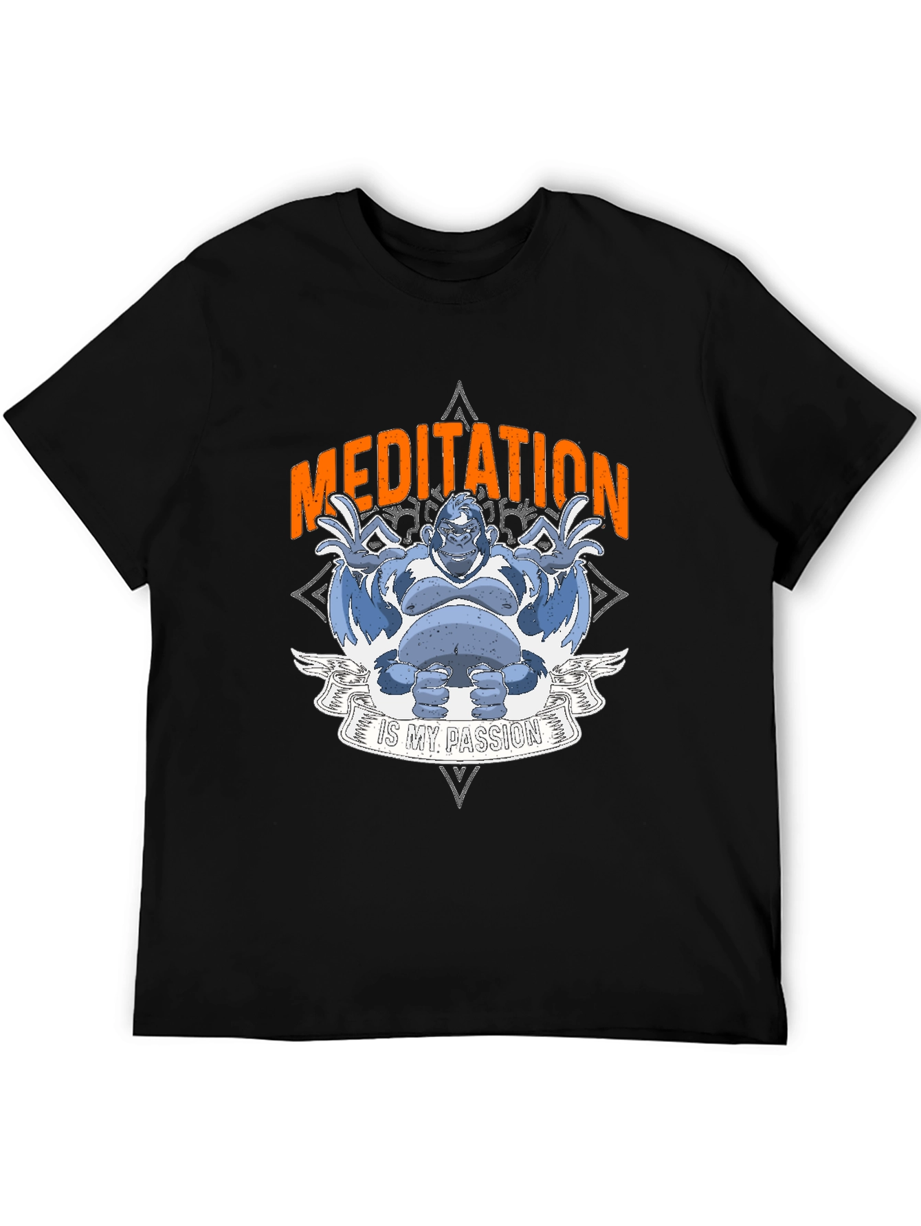 Meditation Gorilla T-Shirt: Find Your Zen