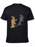 Bunny Shadow Hand Puppet Graphic Tee
