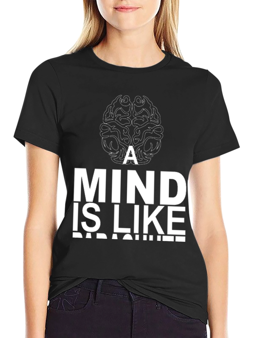 Mind Like Parachute Graphic T-Shirt