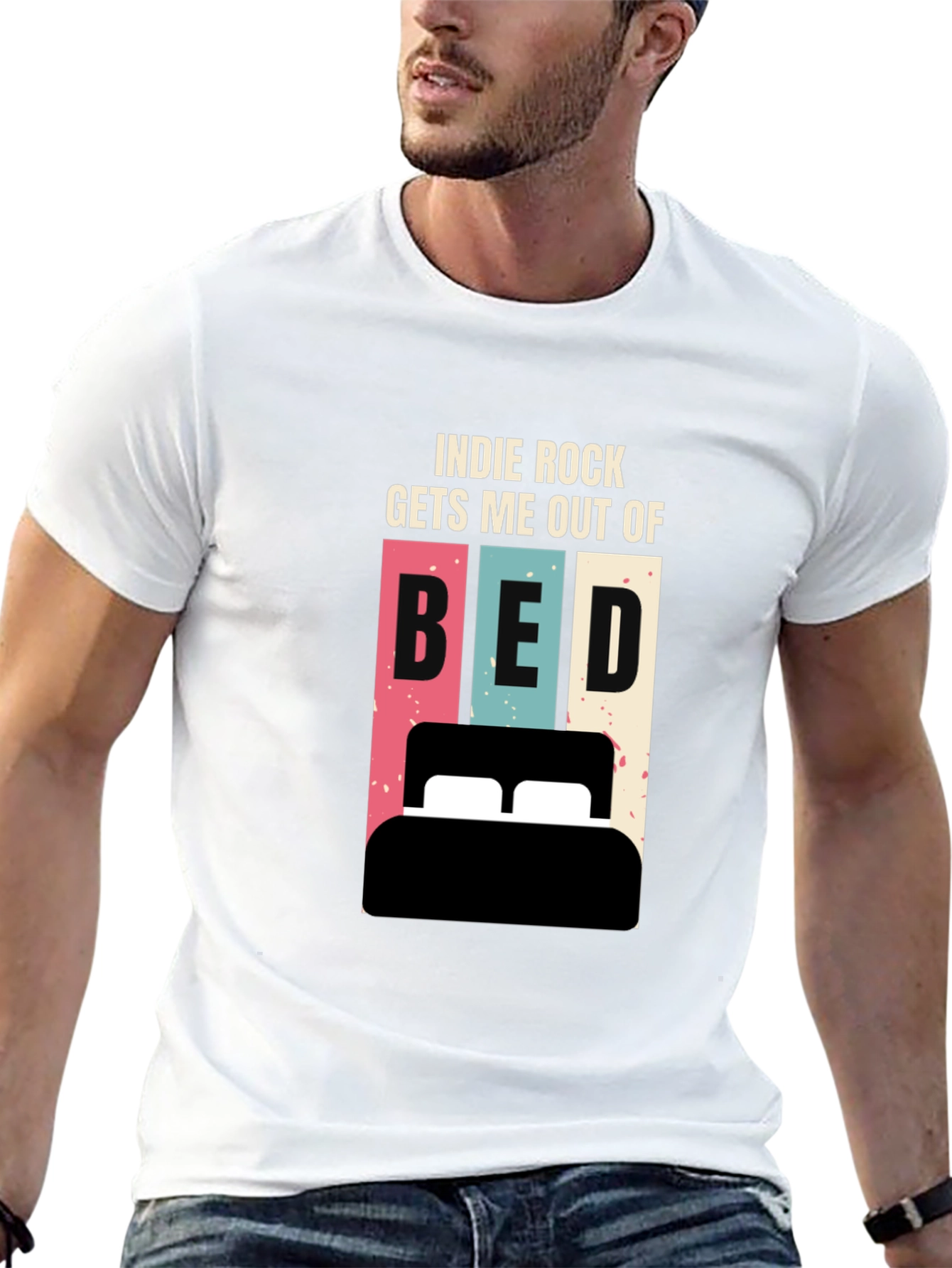 Indie Rock Gets Me Out of Bed T-Shirt