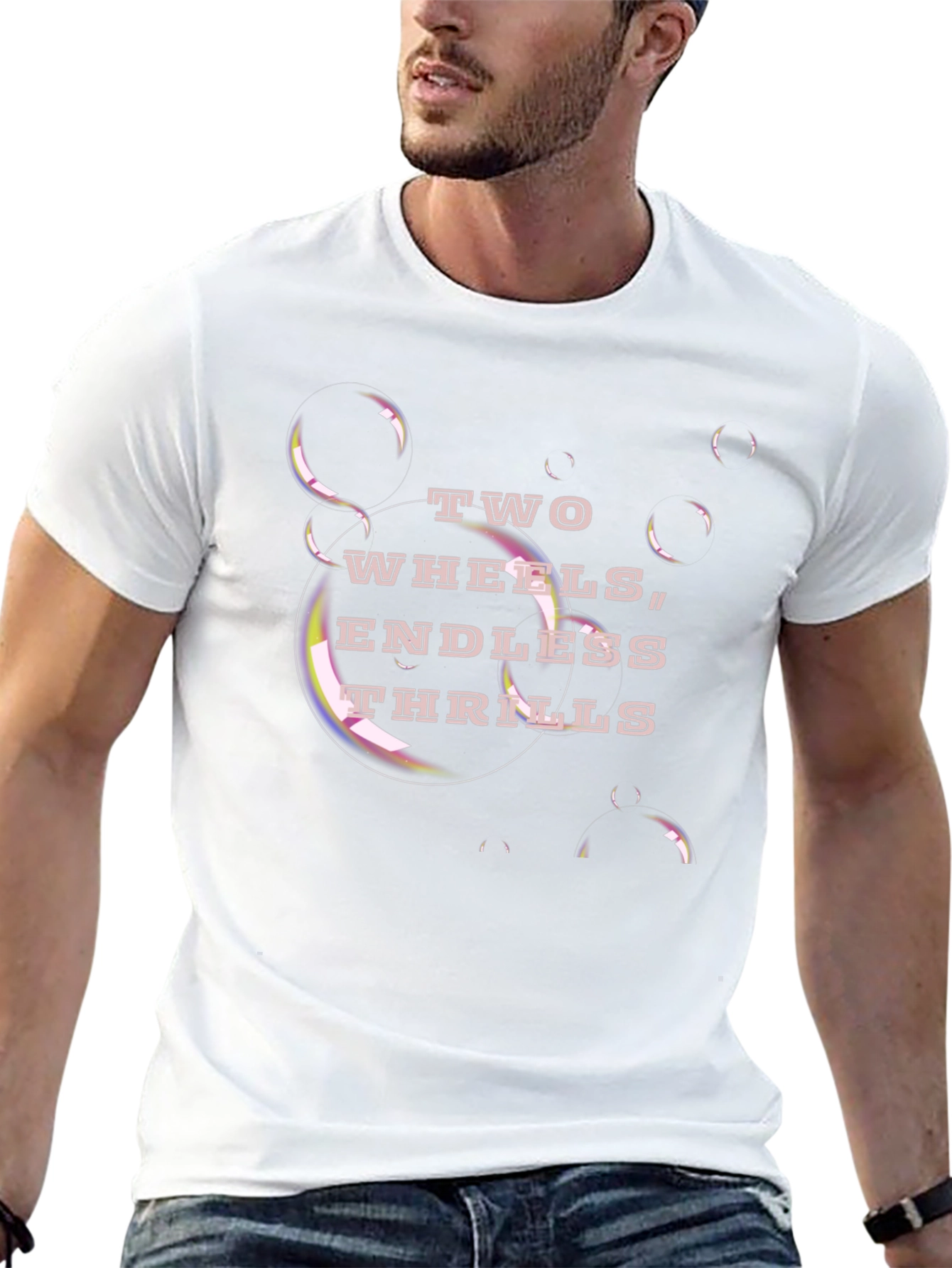 Two Wheels Endless Thrills Graphic T-Shirt