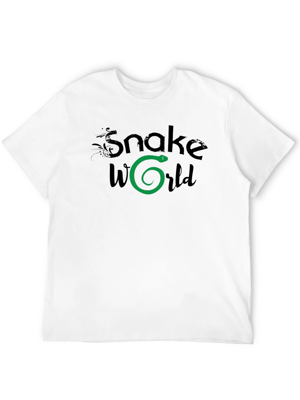 Snake World T-Shirt - Unique Graphic Tee