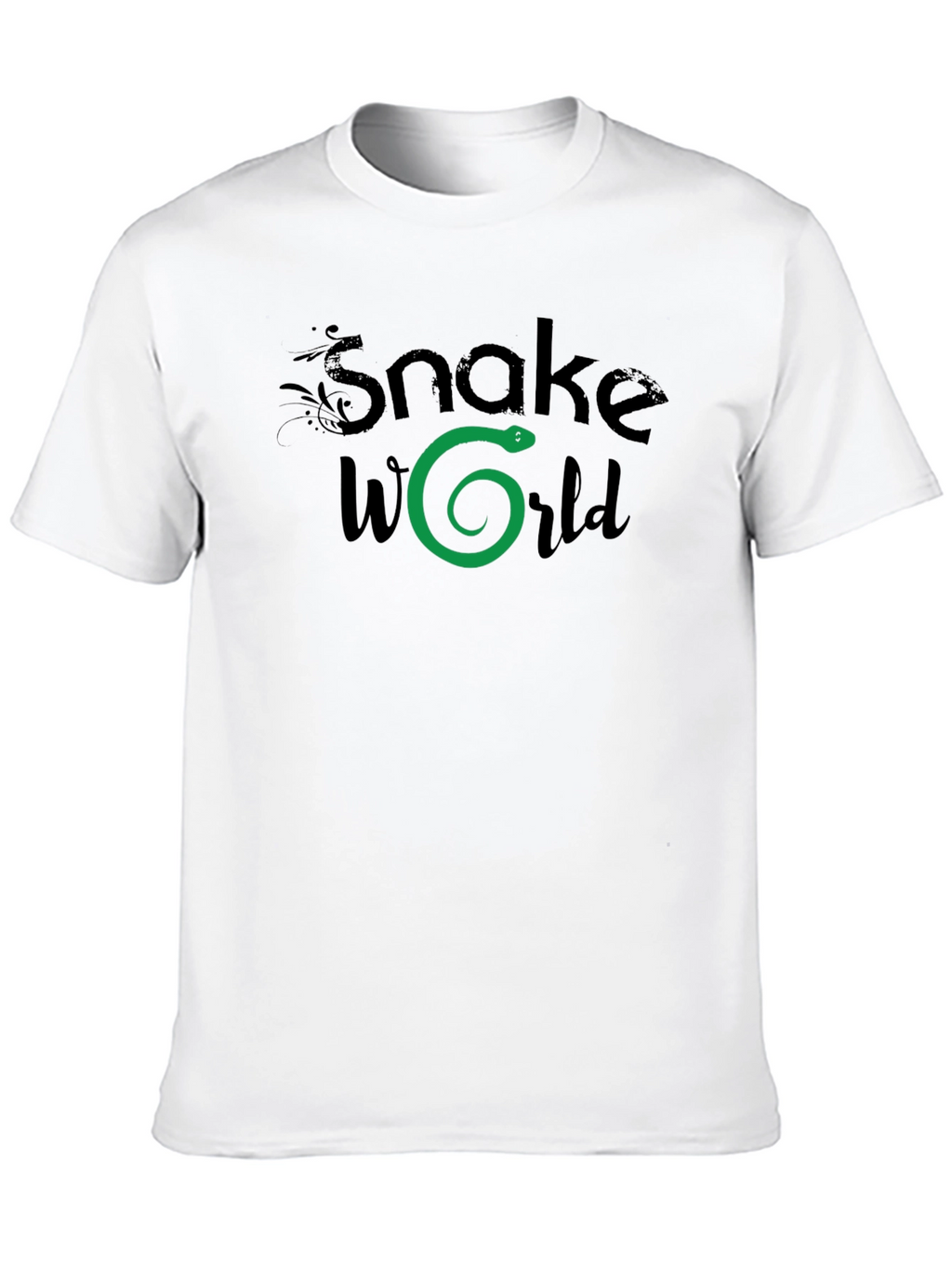 Snake World T-Shirt - Unique Graphic Tee
