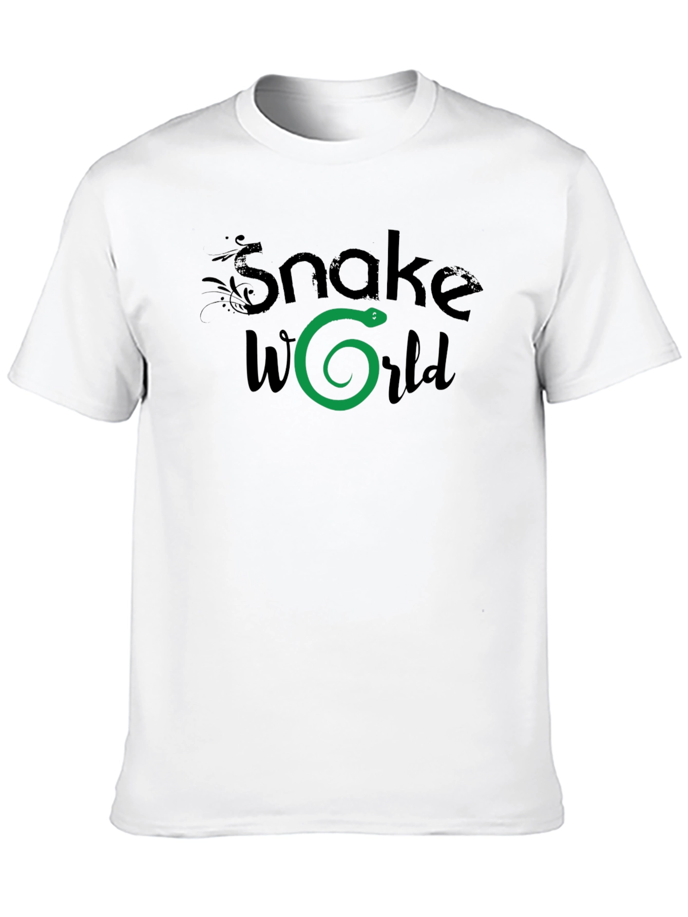 Snake World T-Shirt - Unique Graphic Tee