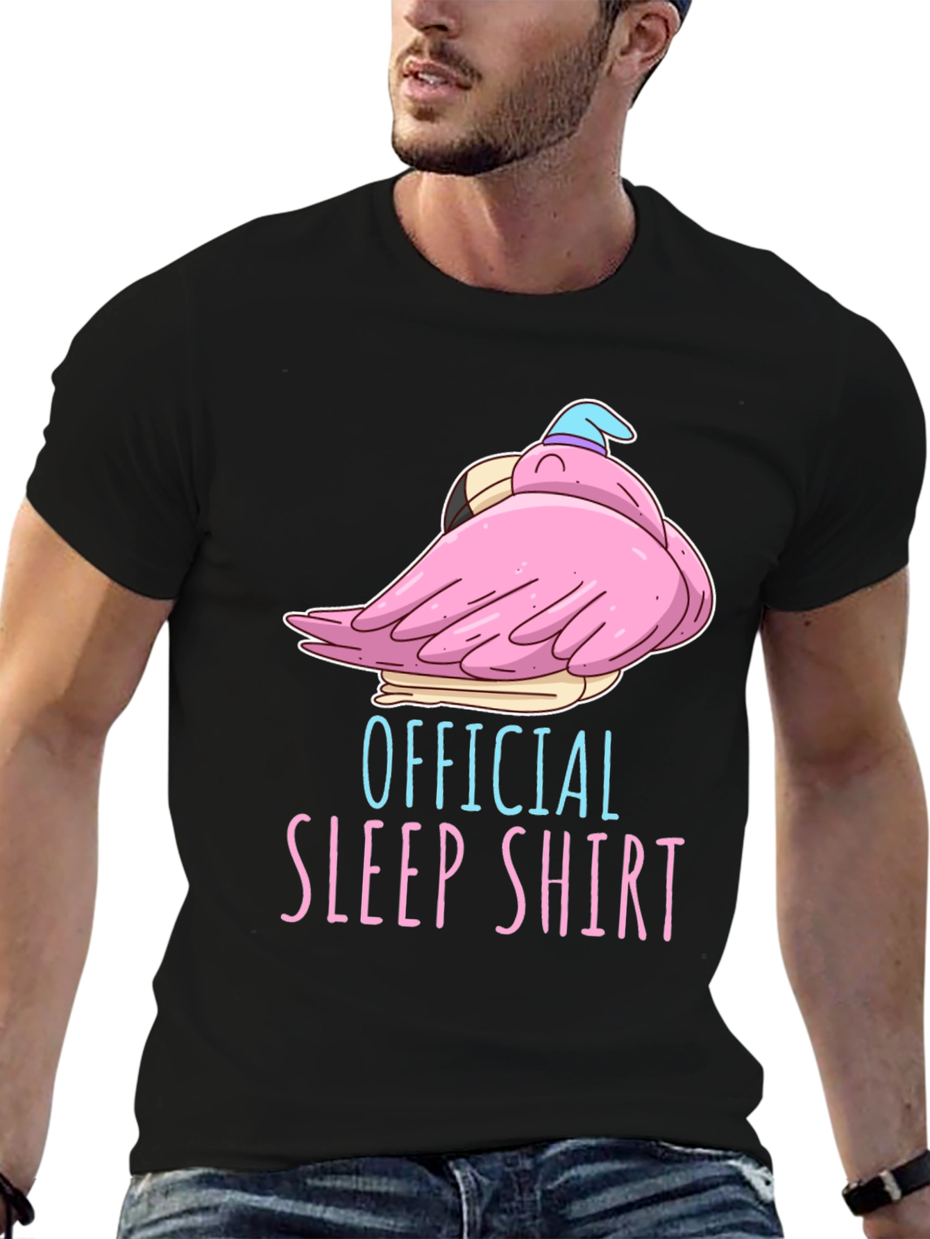 Official Sleep Shirt - Flamingo Nap T-Shirt
