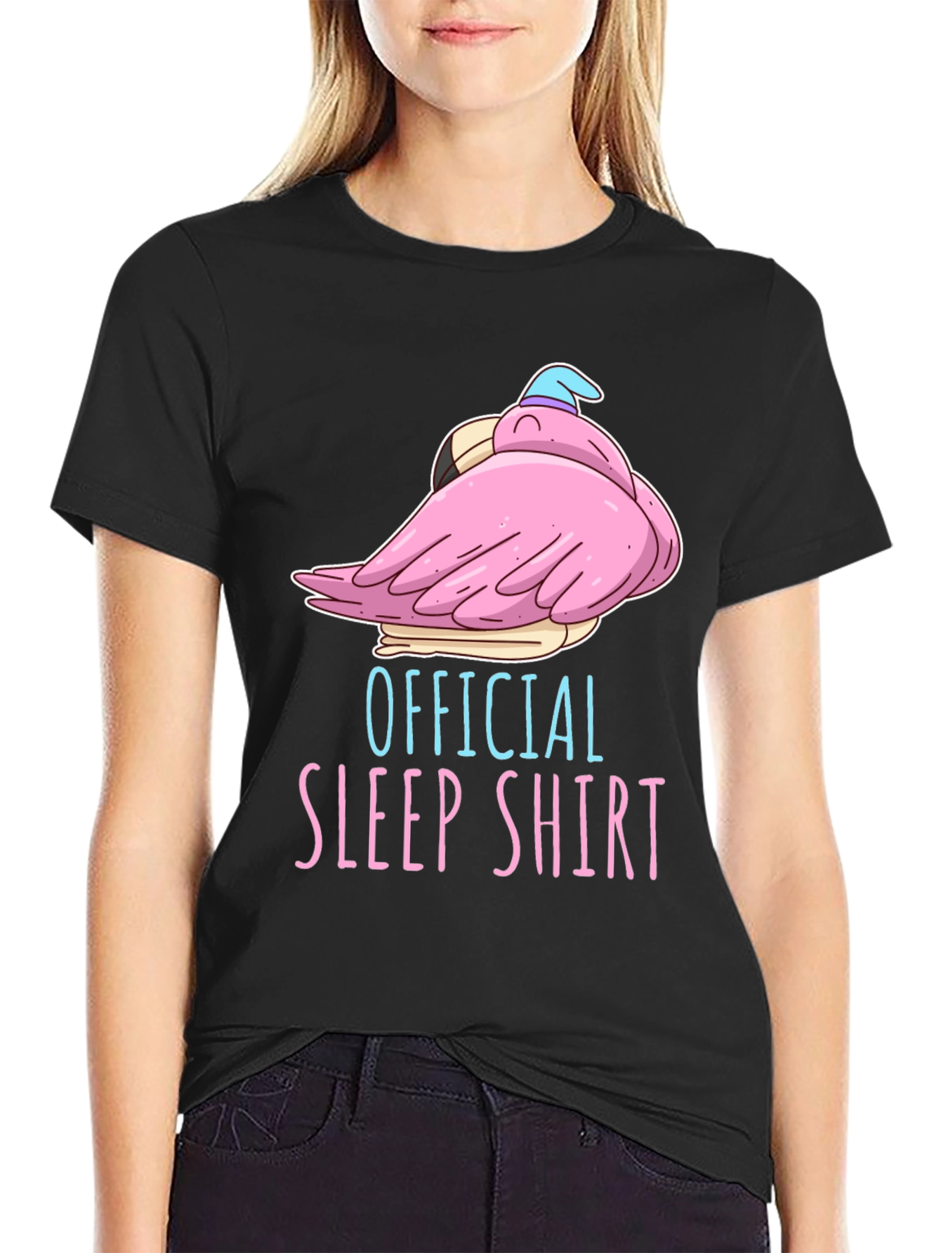 Official Sleep Shirt - Flamingo Nap T-Shirt