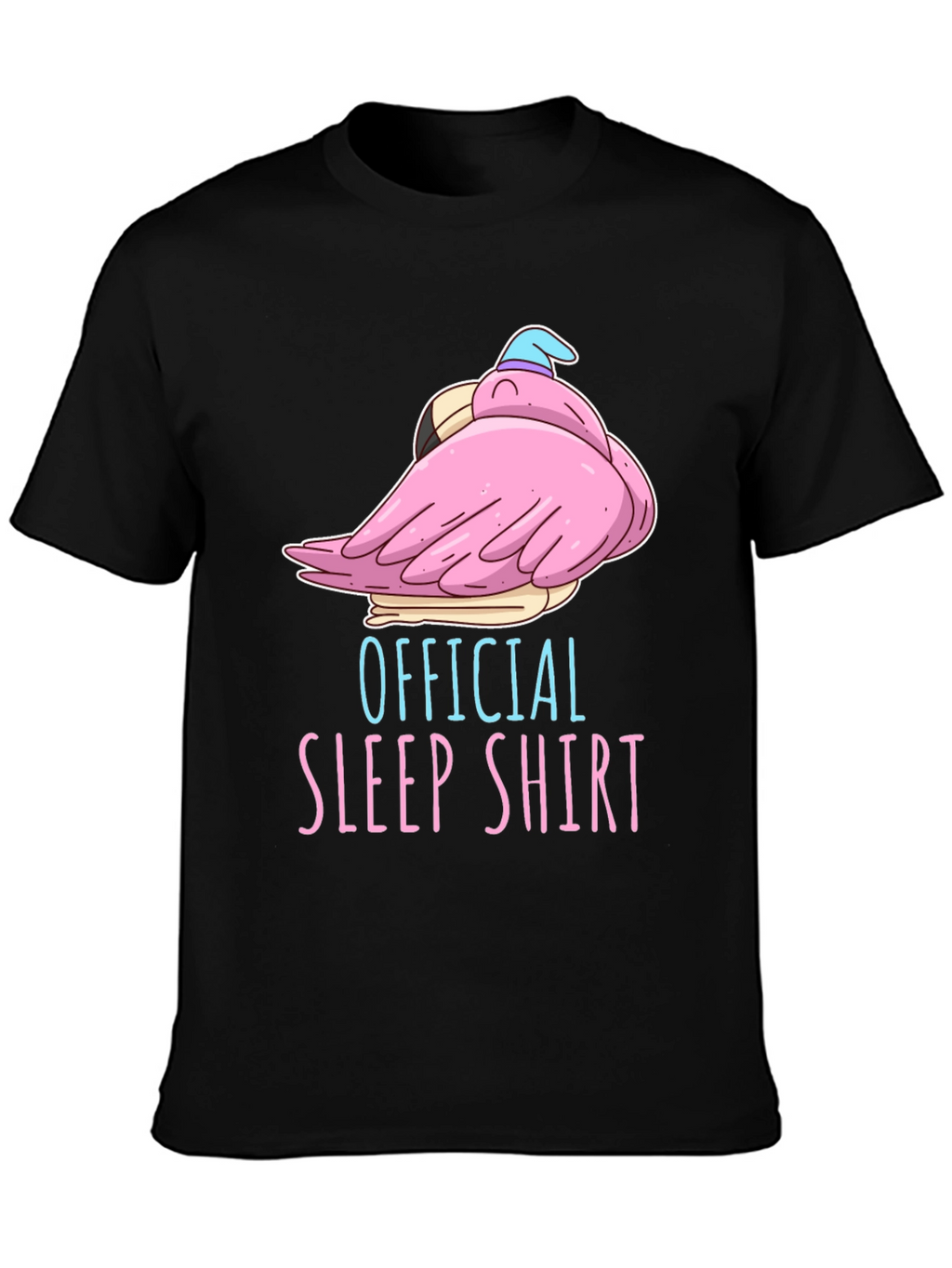 Official Sleep Shirt - Flamingo Nap T-Shirt