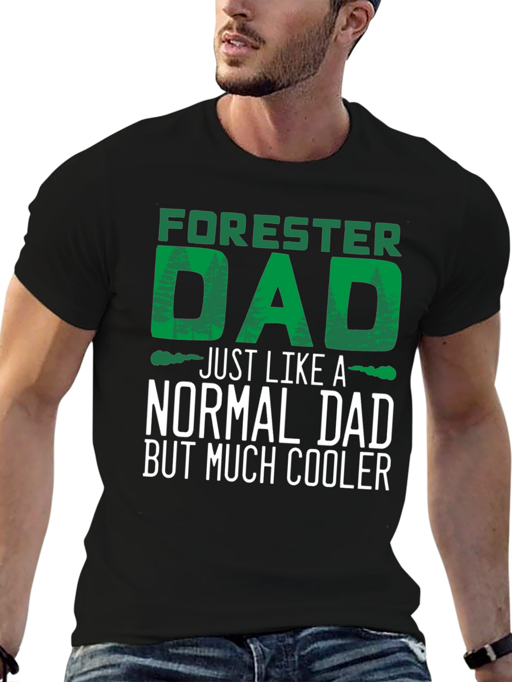 Forester Dad T-Shirt - Cool Dad Tee