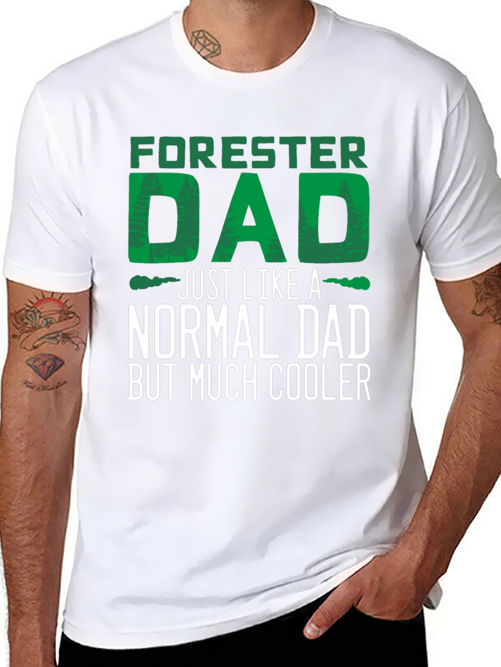 Forester Dad T-Shirt - Cool Dad Tee