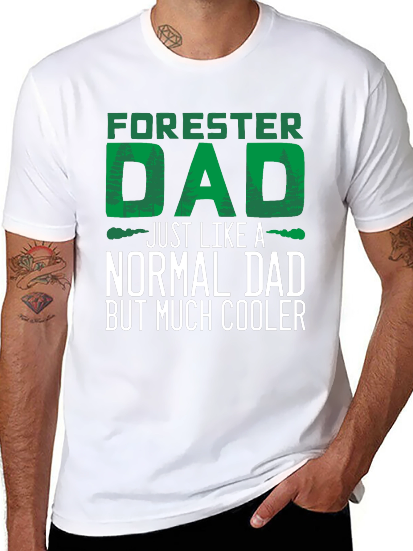 Forester Dad T-Shirt - Cool Dad Tee