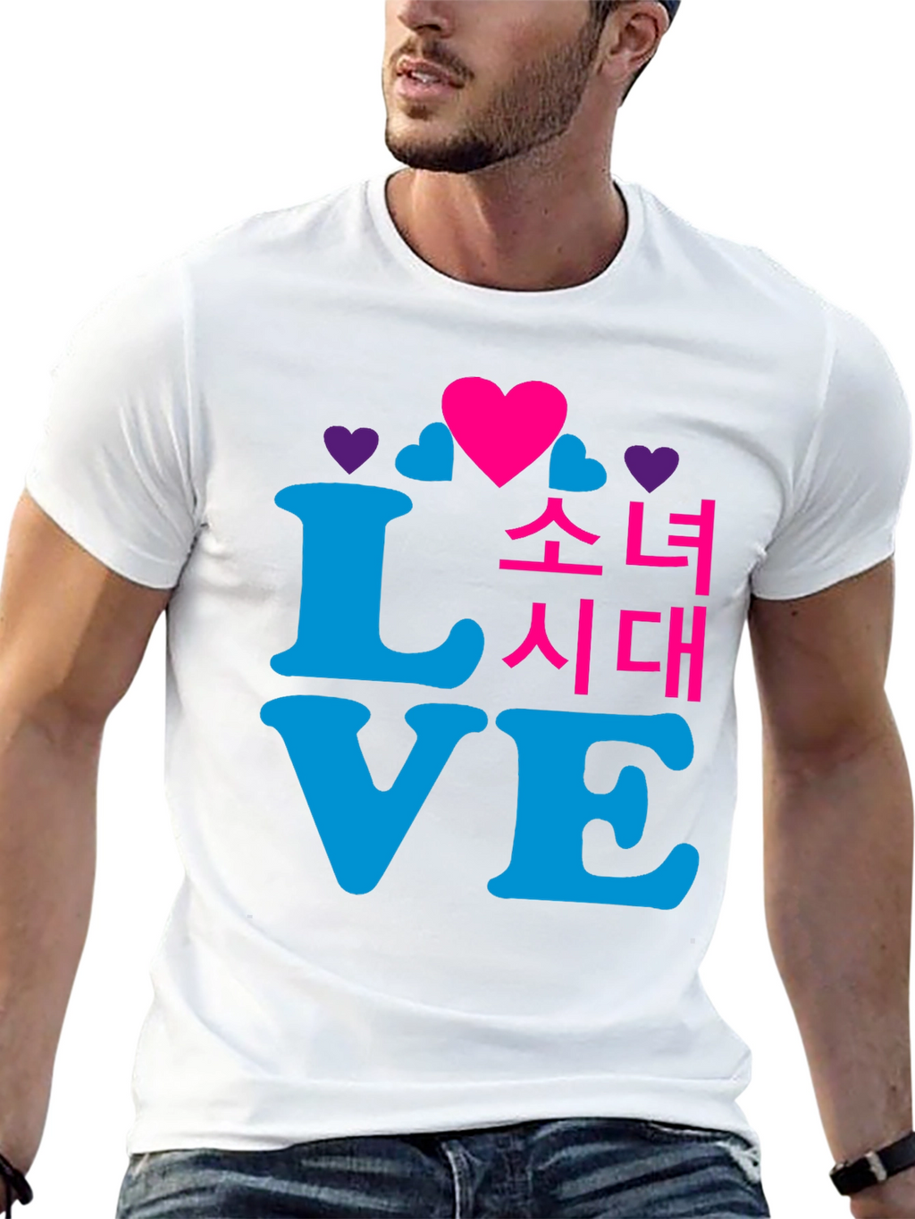 Love Korean Drama Black T-Shirt
