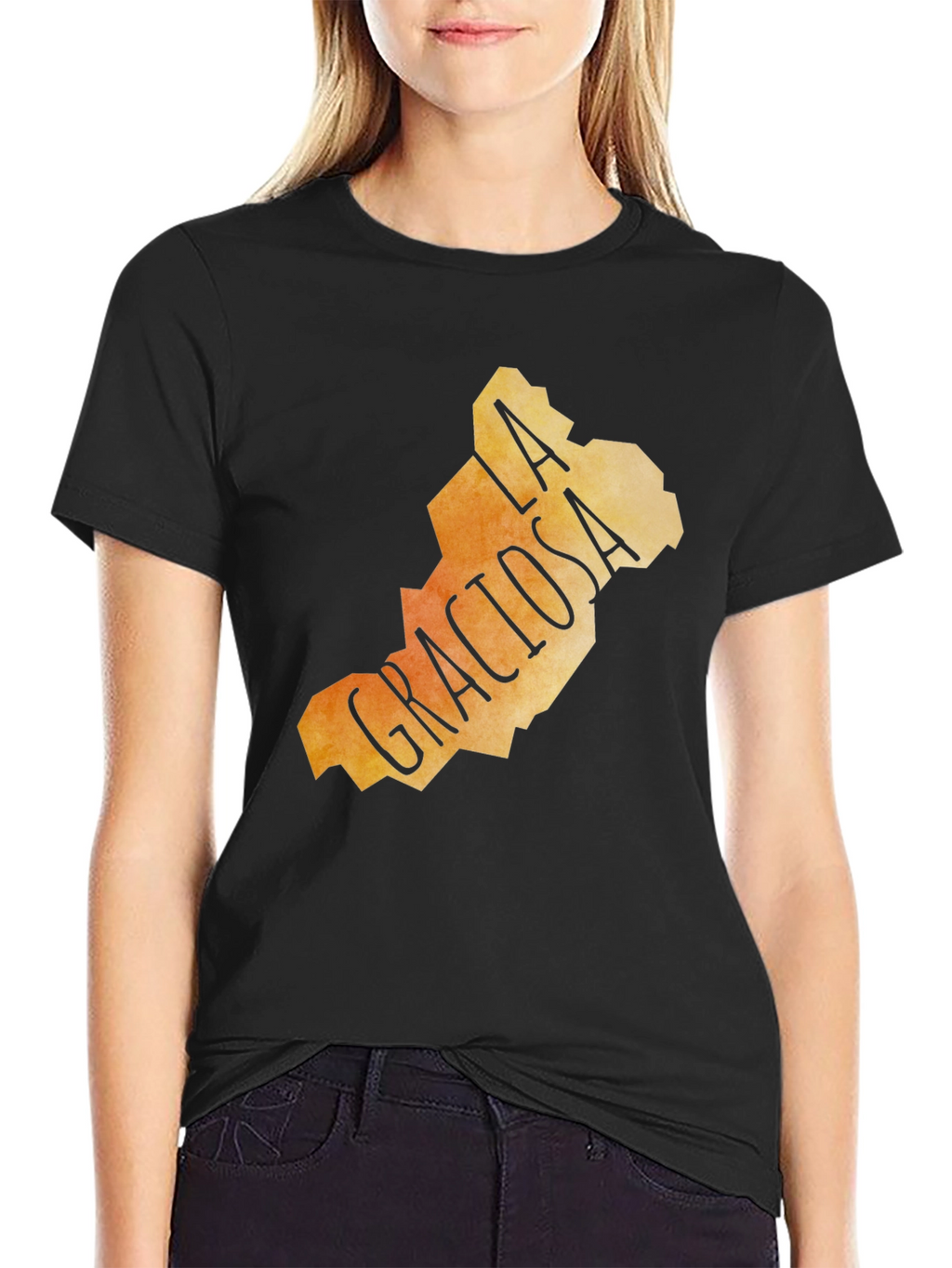 La Graciosa Island T-Shirt - Abstract Graphic Tee