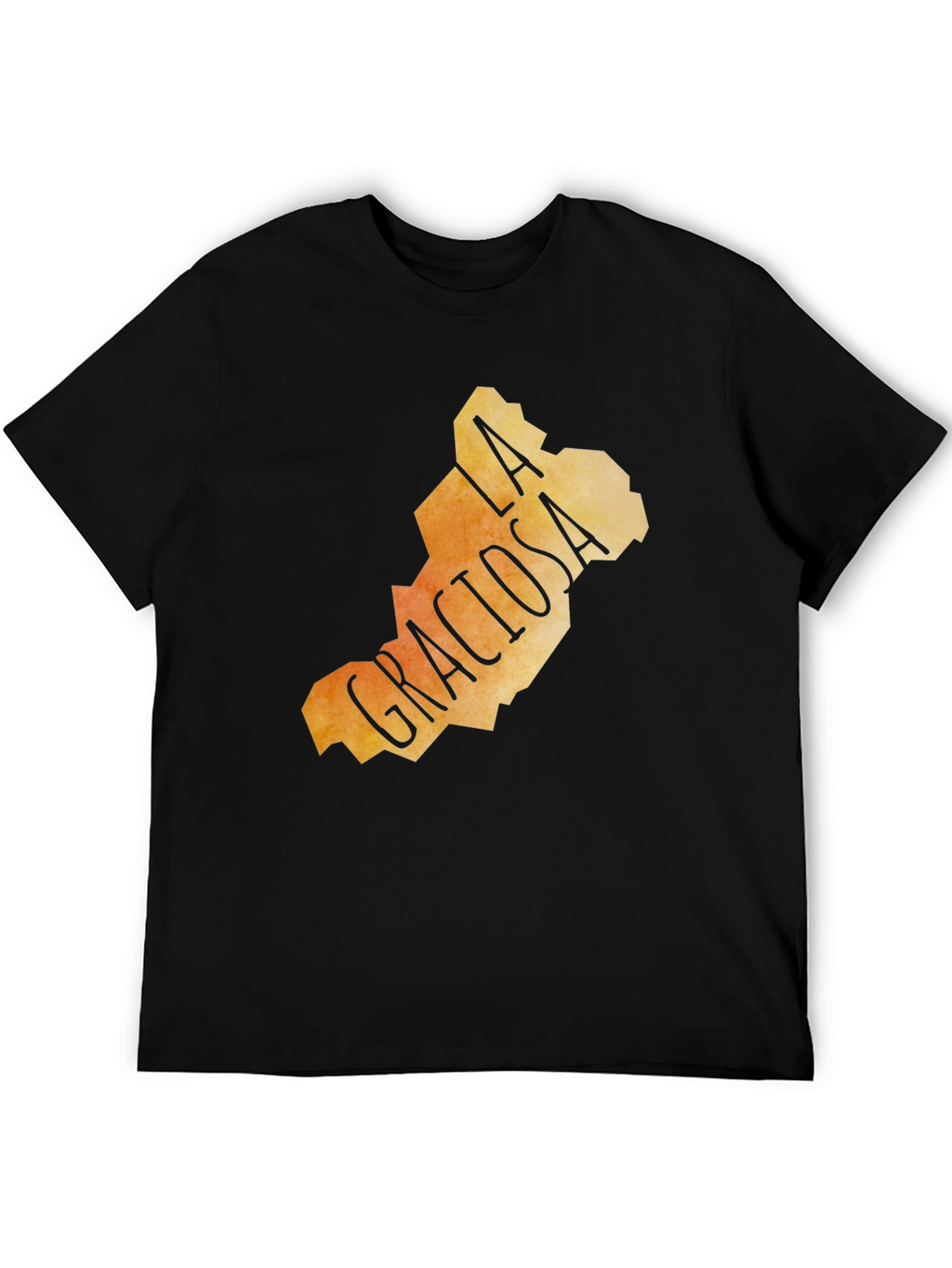 La Graciosa Island T-Shirt - Abstract Graphic Tee